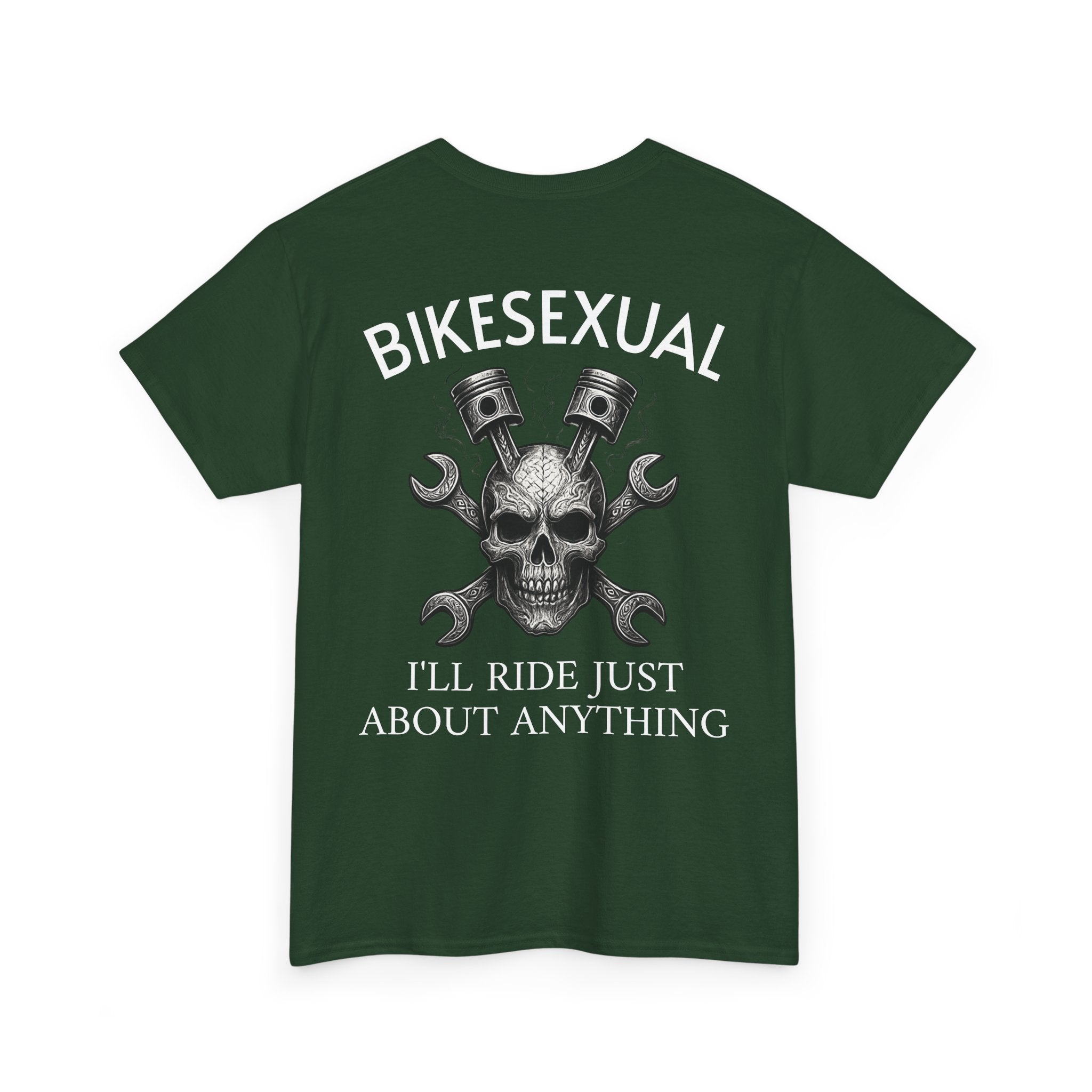 Bikesexual Skull Tee