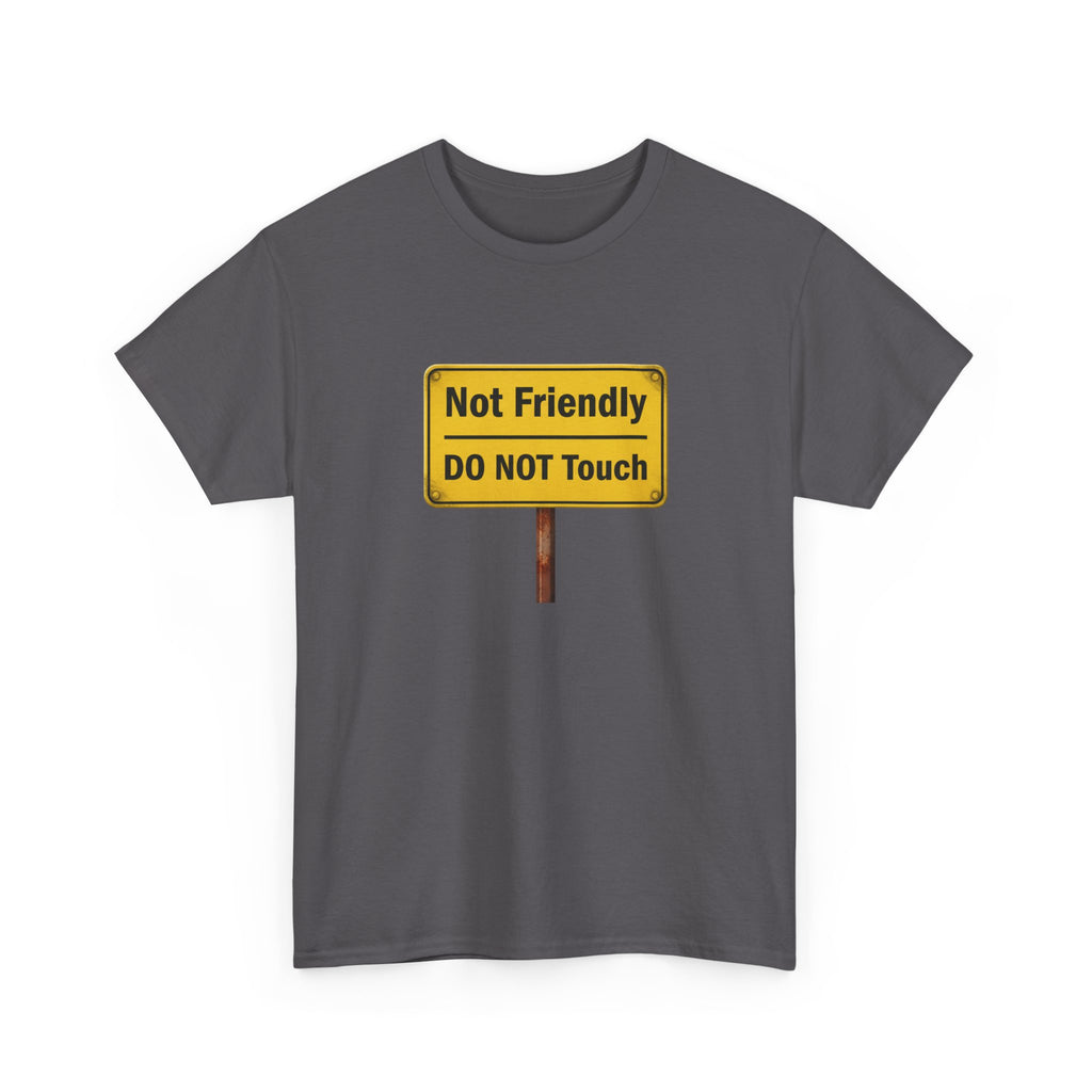 Not Friendly - Heavy Cotton Tee