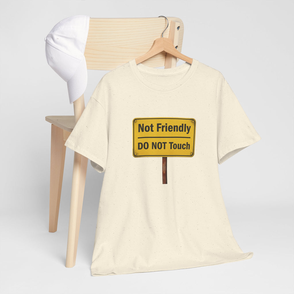 Not Friendly - Heavy Cotton Tee