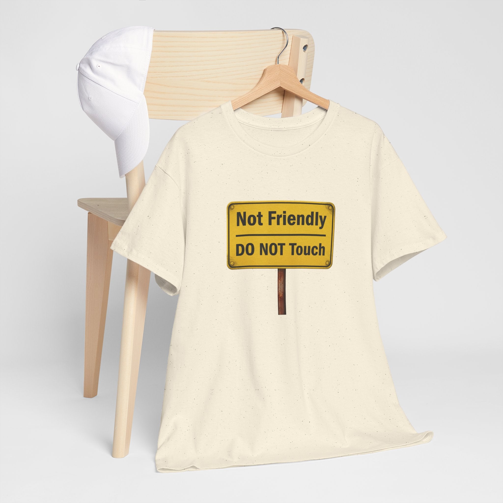 Not Friendly - Heavy Cotton Tee