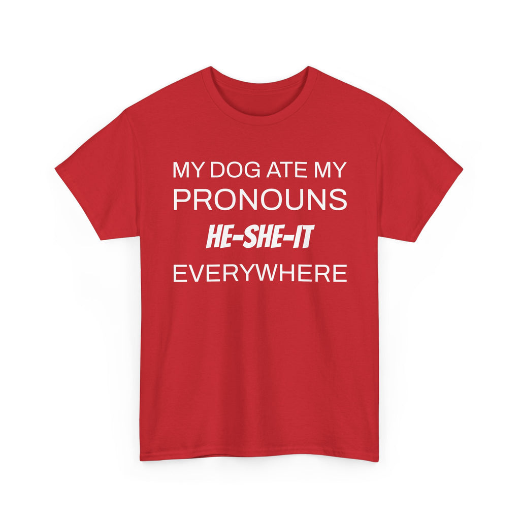 Funny Pronouns T-Shirt, Trendy LGBTQ+ Pride Tee, Casual Wear, Everyday Statement Top
