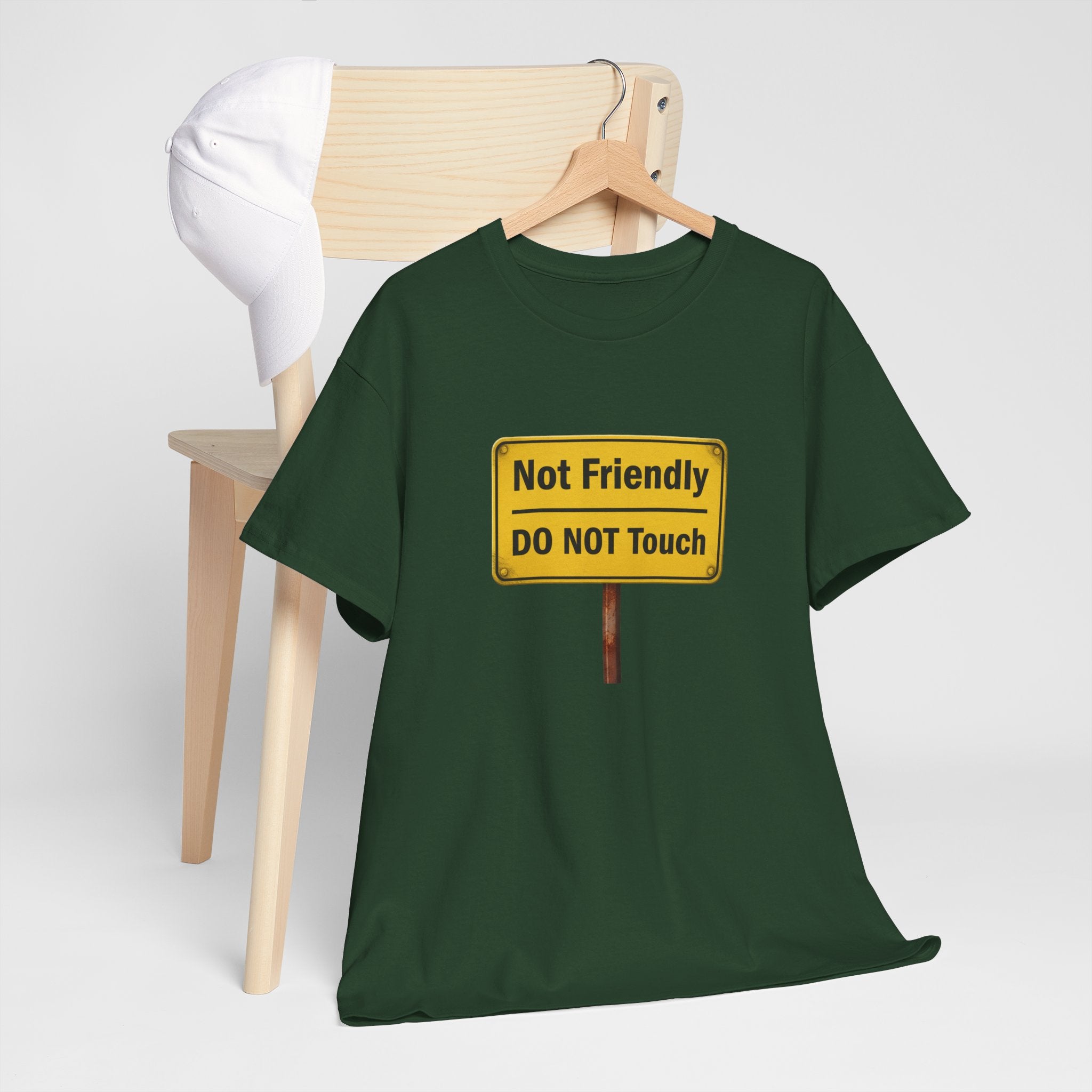 Not Friendly - Heavy Cotton Tee