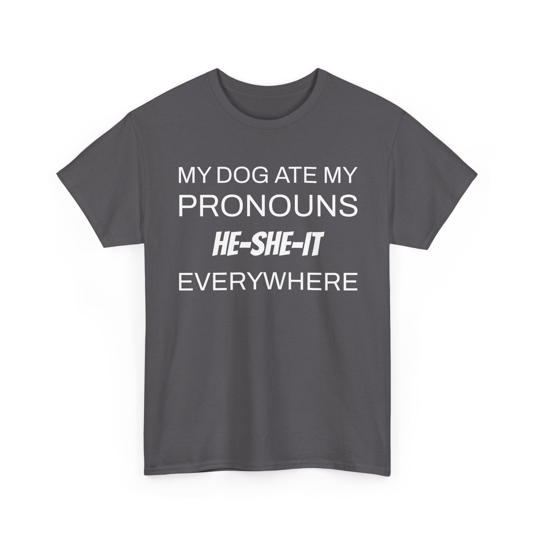 Funny Pronouns T-Shirt, Trendy LGBTQ+ Pride Tee, Casual Wear, Everyday Statement Top