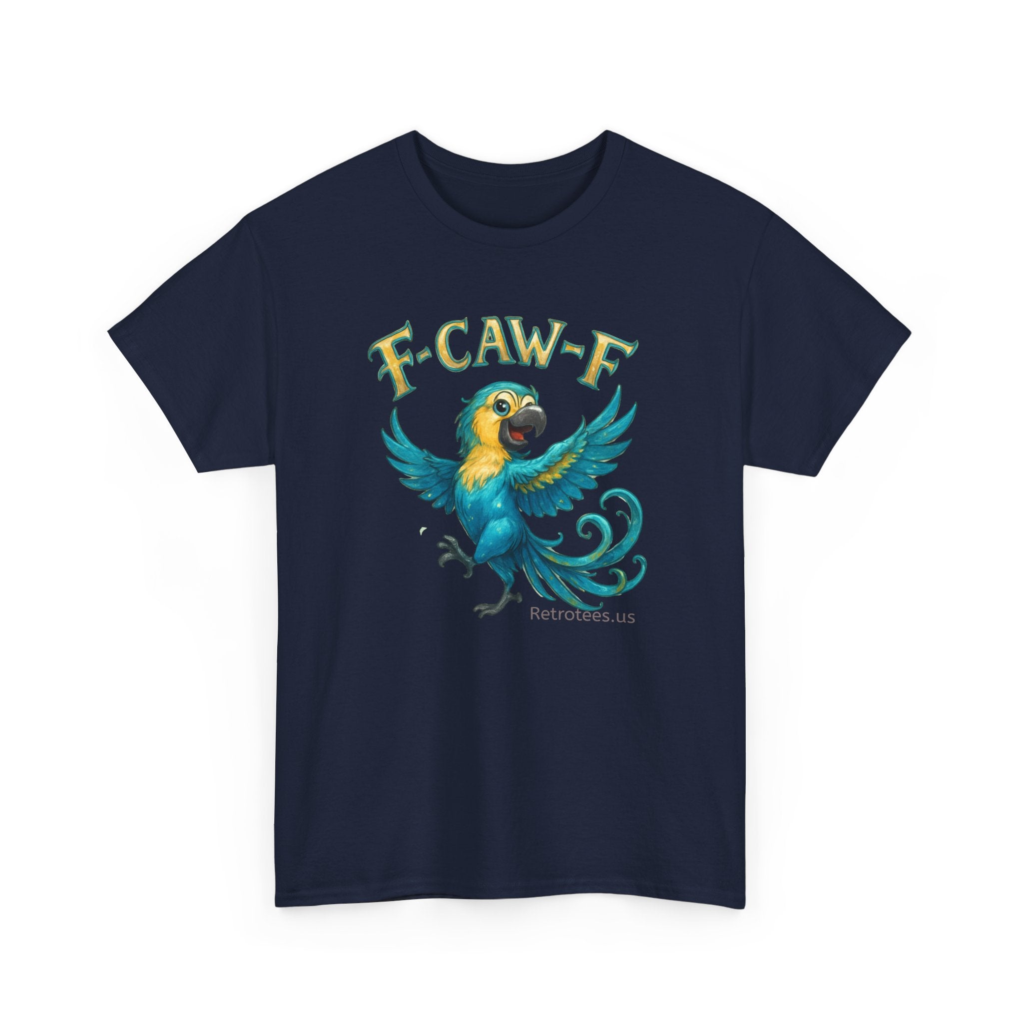 Parrot 'F-CAW-F' Graphic Tee