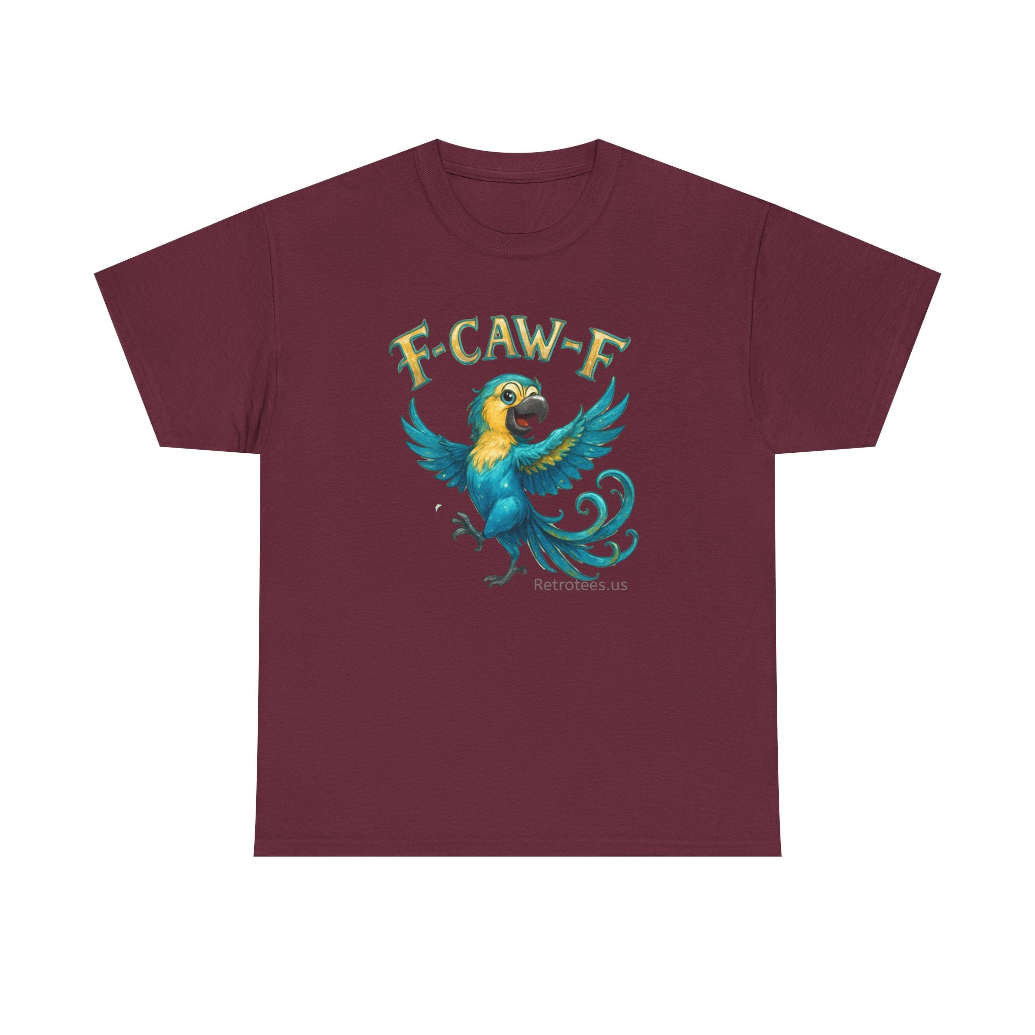 Parrot 'F-CAW-F' Graphic Tee