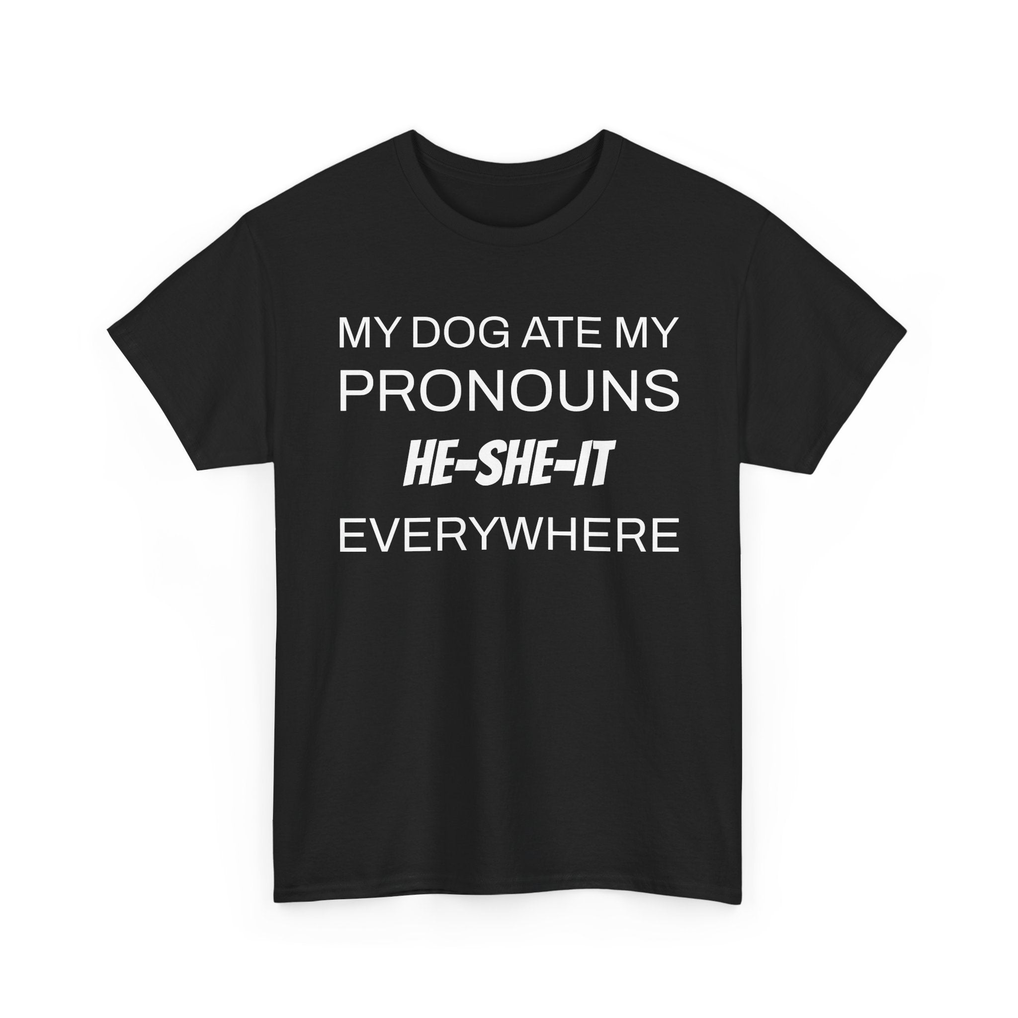 Funny Pronouns T-Shirt, Trendy LGBTQ+ Pride Tee, Casual Wear, Everyday Statement Top