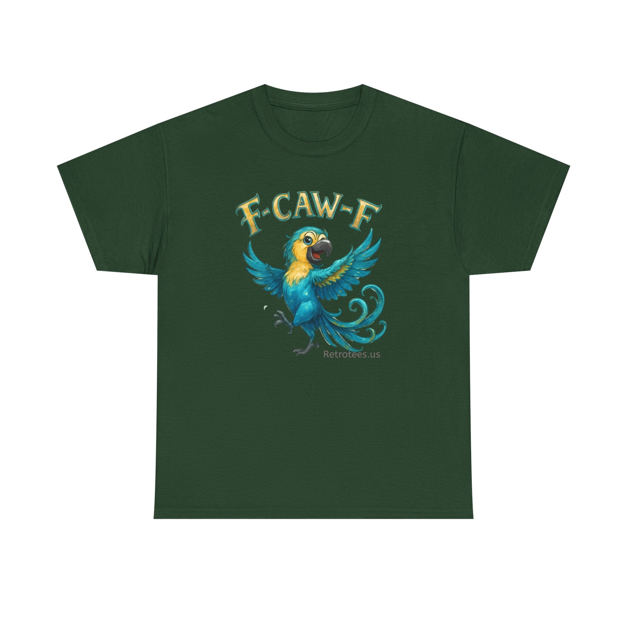 Parrot 'F-CAW-F' Graphic Tee