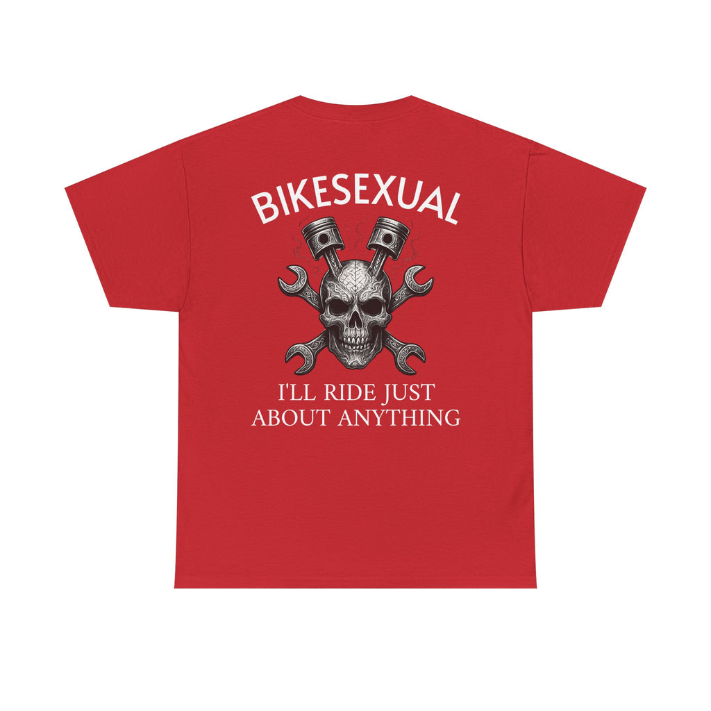Bikesexual Skull Tee
