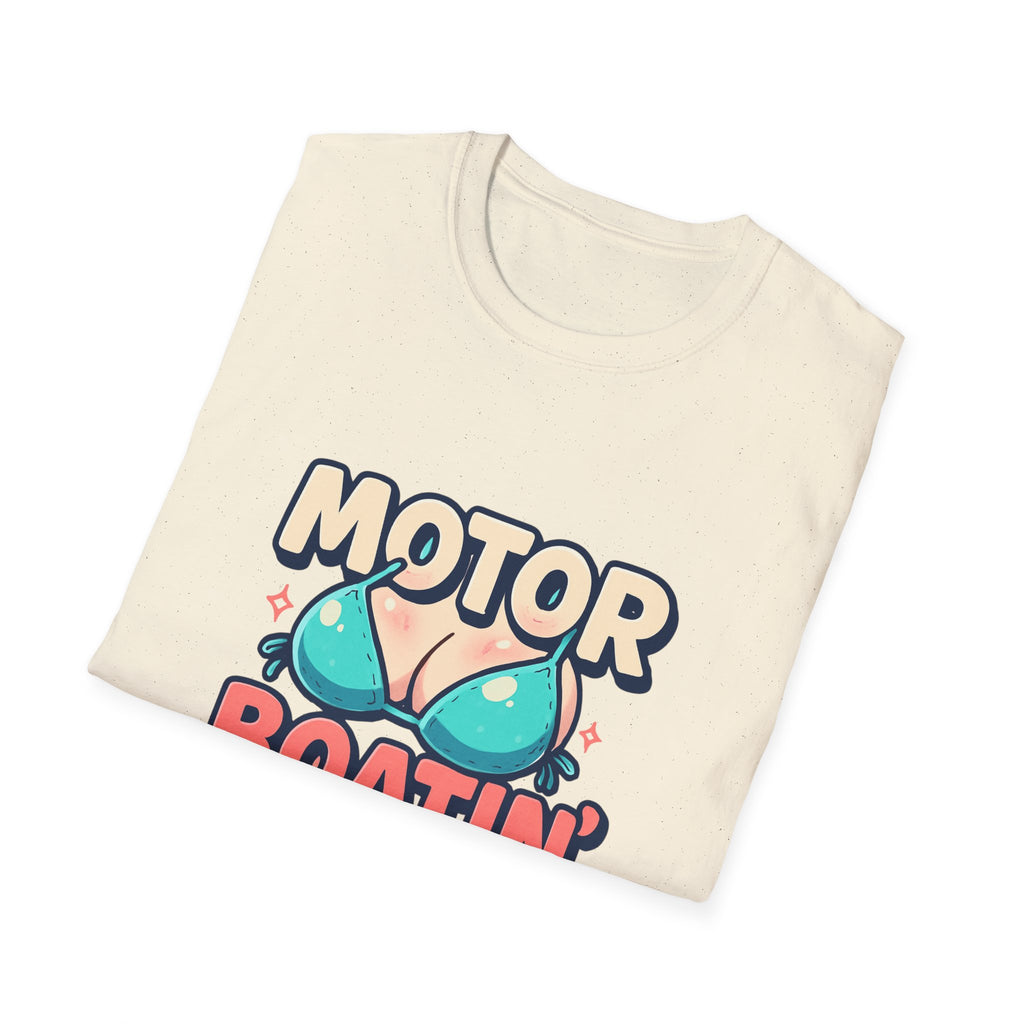 Motor Boatin' Unisex Softstyle T-Shirt