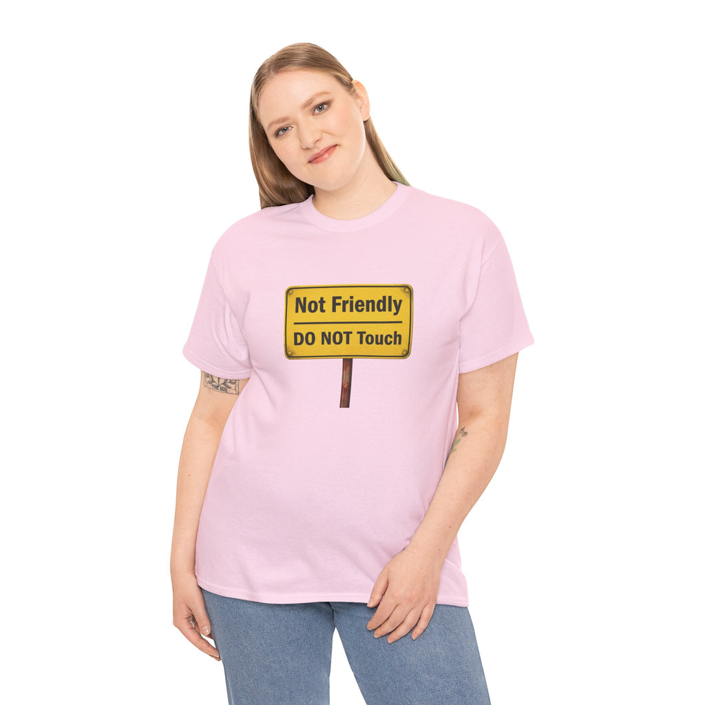 Not Friendly - Heavy Cotton Tee