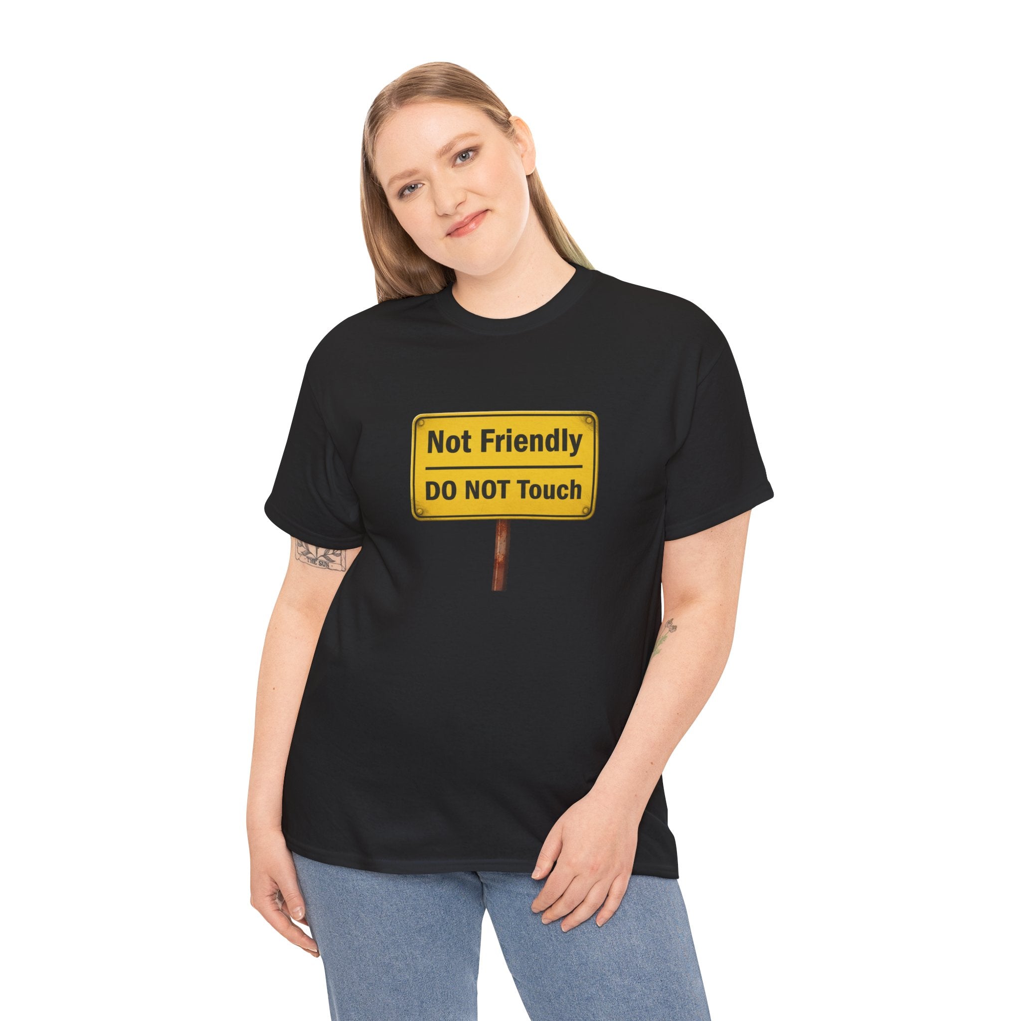 Not Friendly - Heavy Cotton Tee