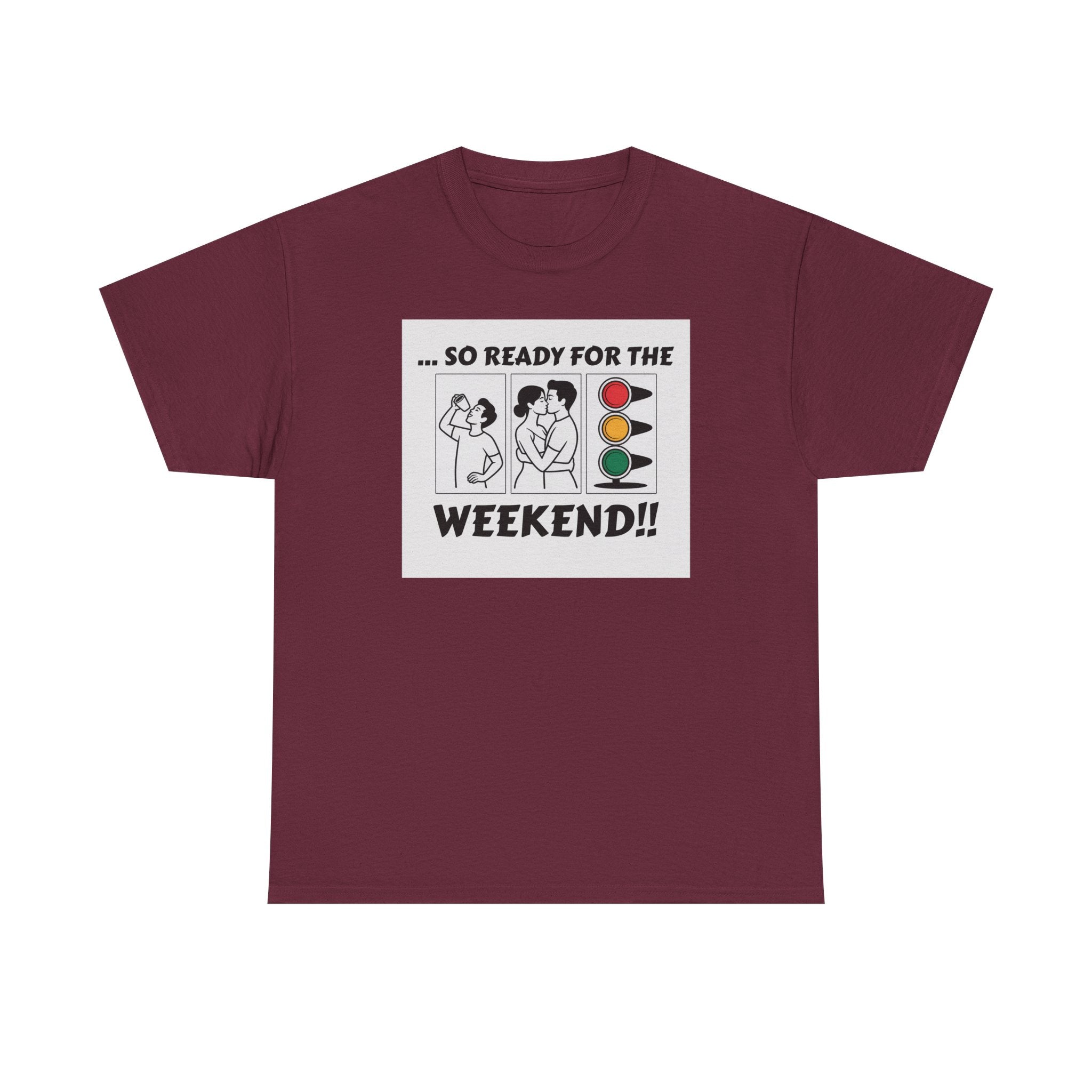 Weekend Vibes Unisex Heavy Cotton Tee