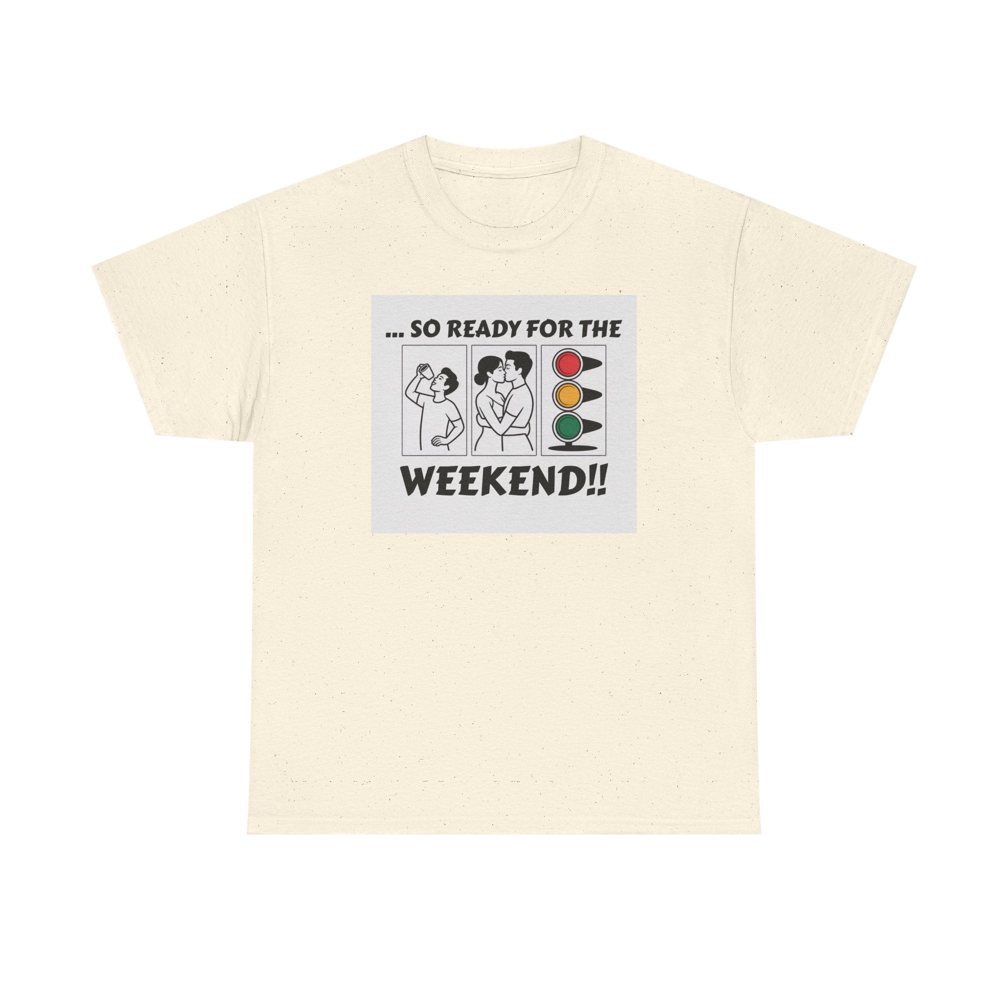 Weekend Vibes Unisex Heavy Cotton Tee