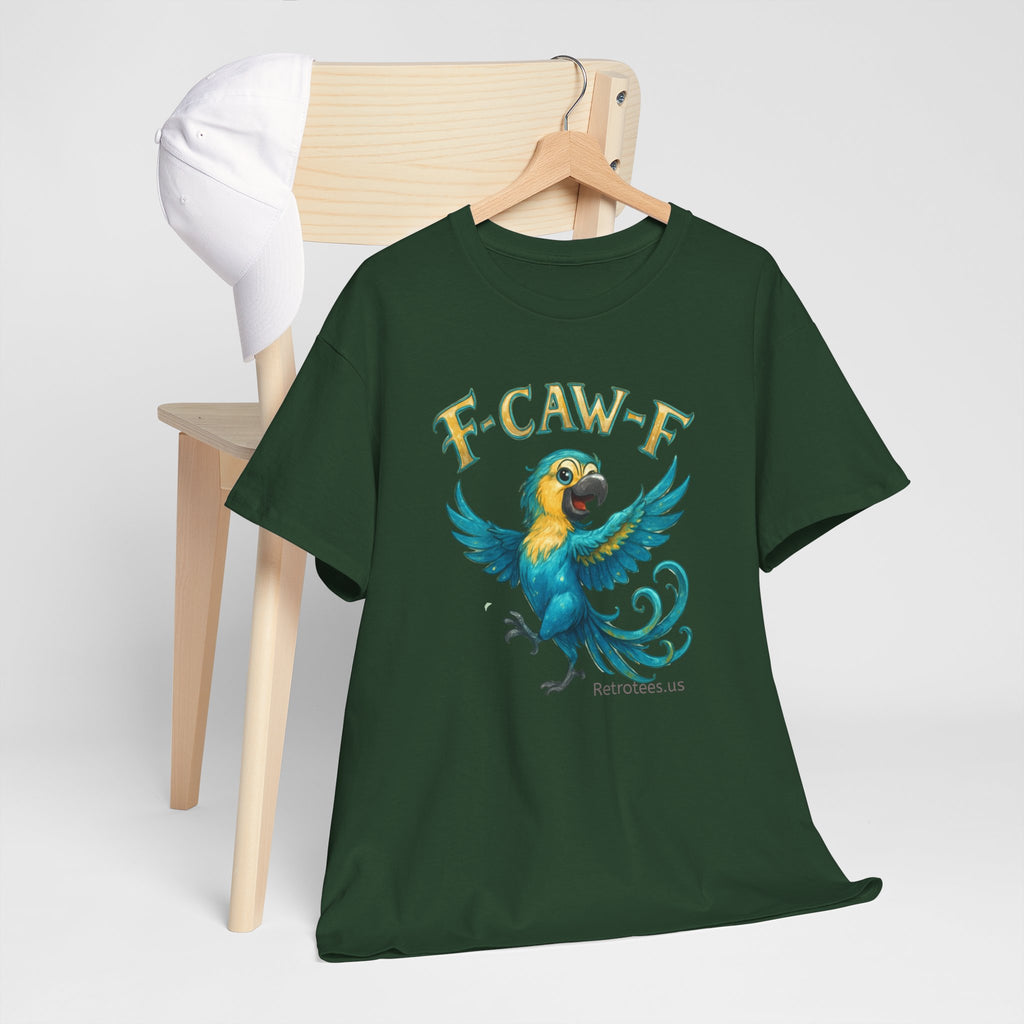 Parrot 'F-CAW-F' Graphic Tee