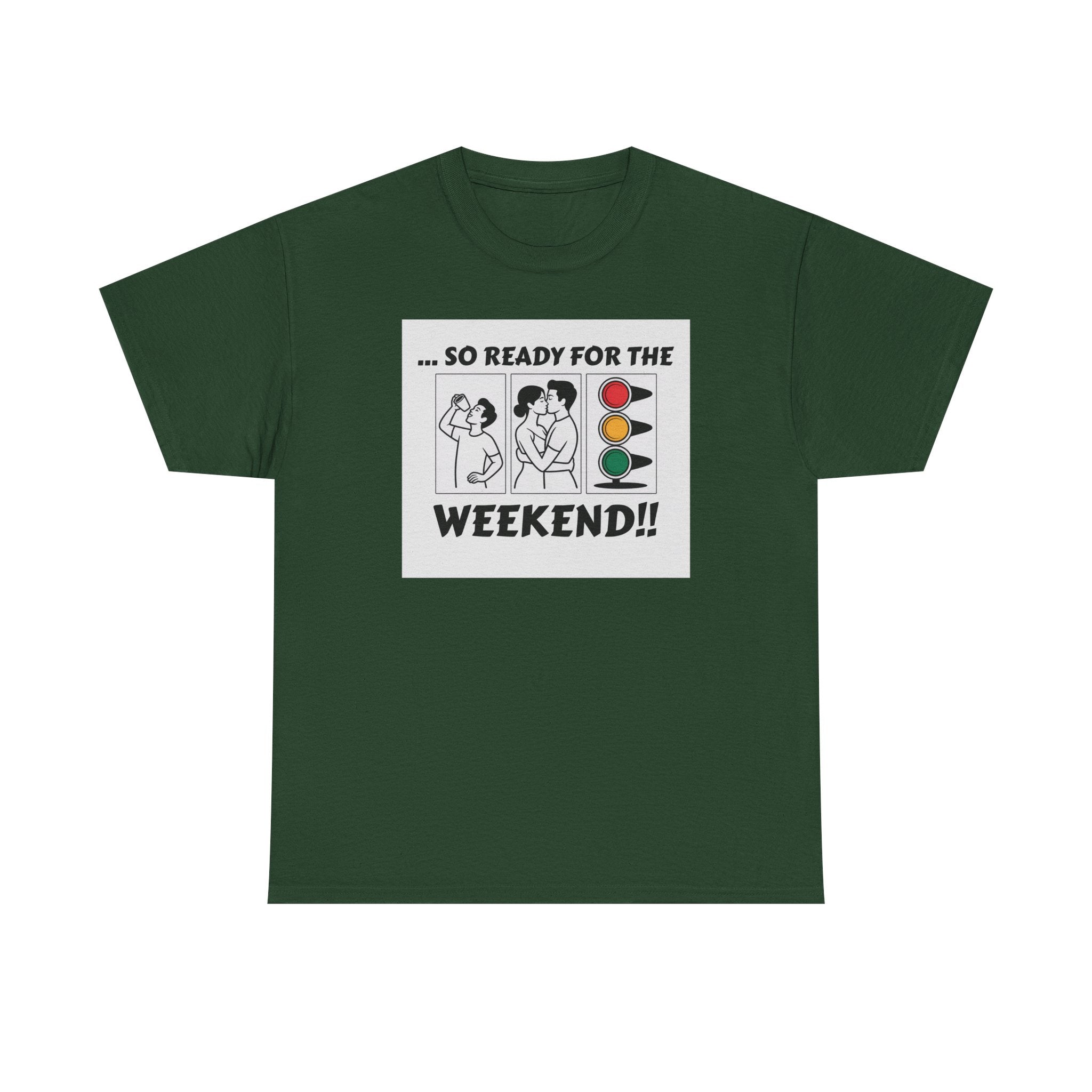 Weekend Vibes Unisex Heavy Cotton Tee