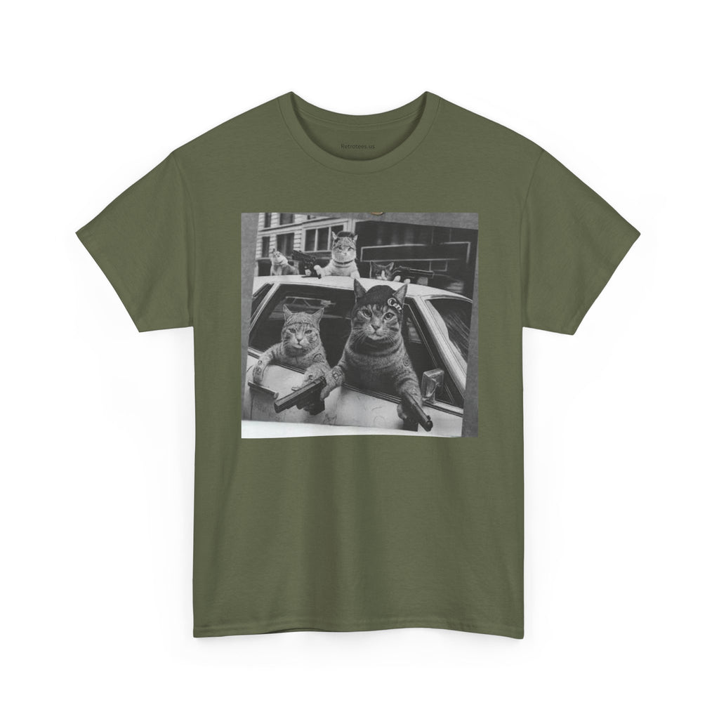 Cat Gang-Heavy Cotton Tee