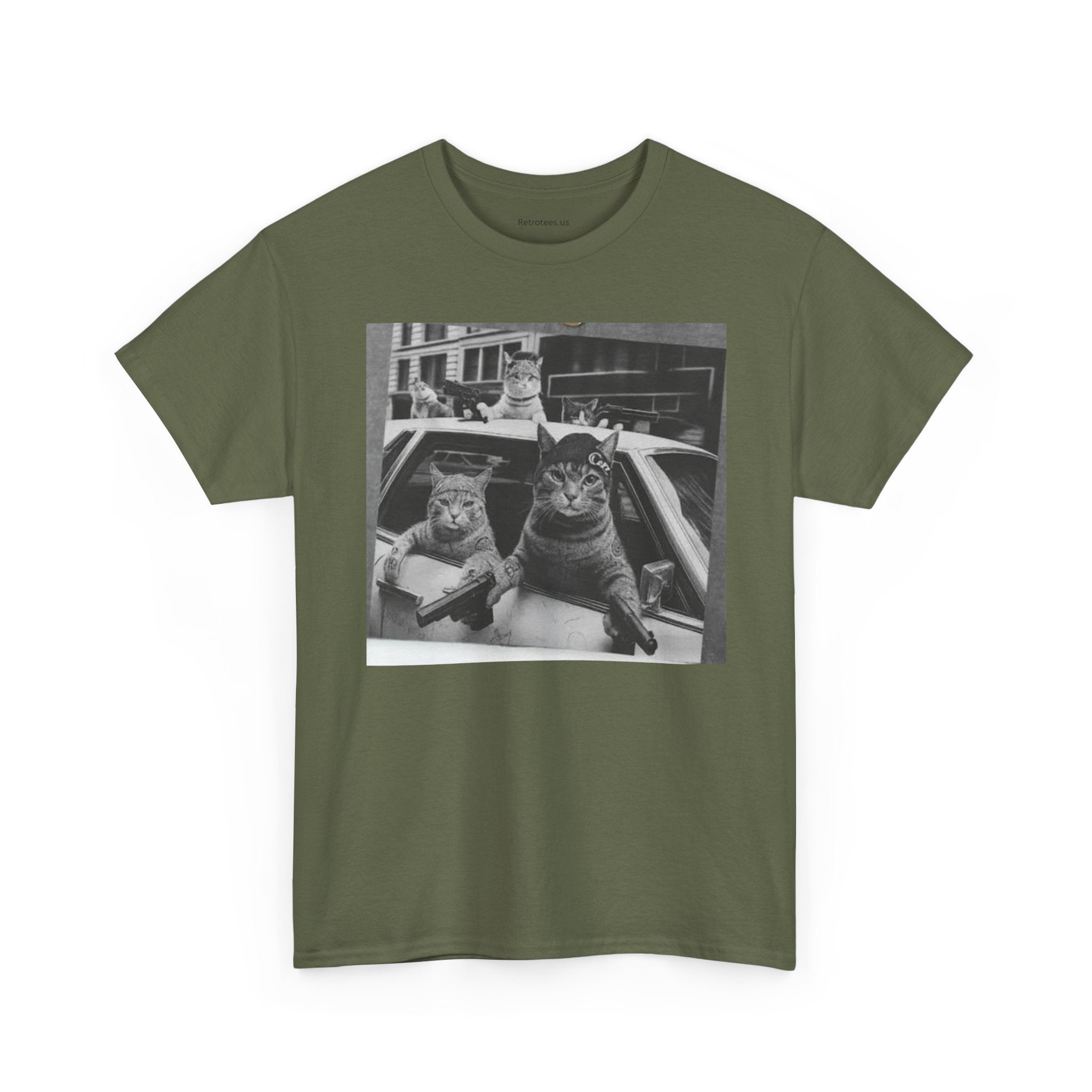 Cat Gang-Heavy Cotton Tee