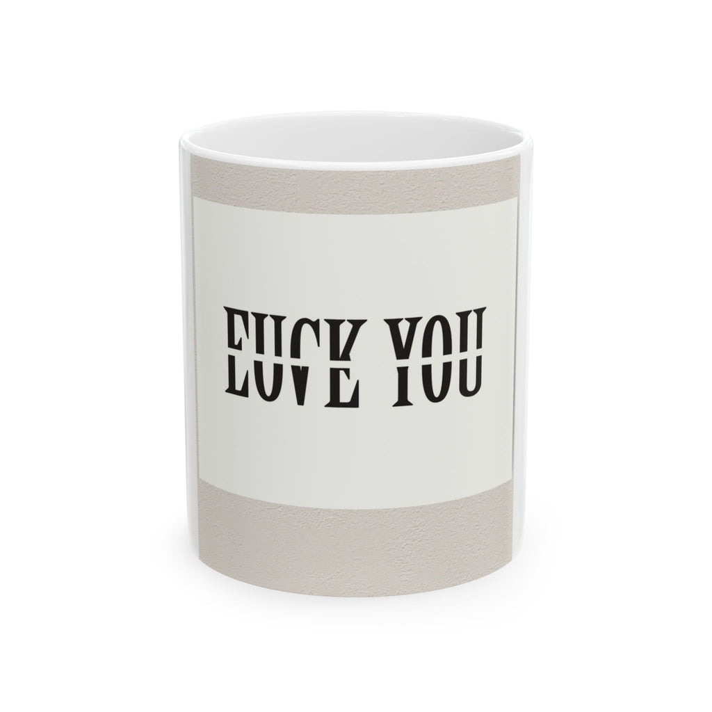 Ceramic Mug — 'Love You'