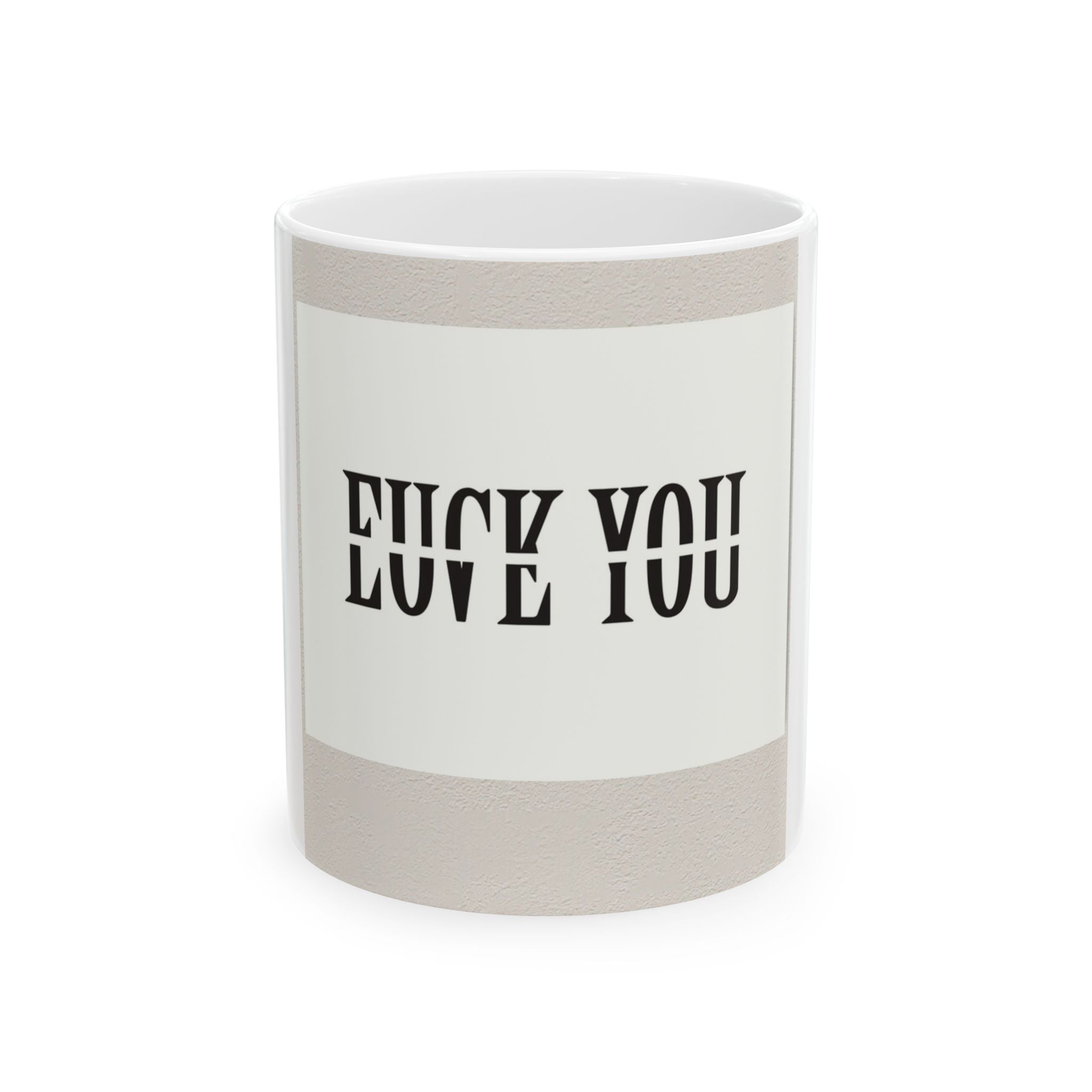 Ceramic Mug — 'Love You'