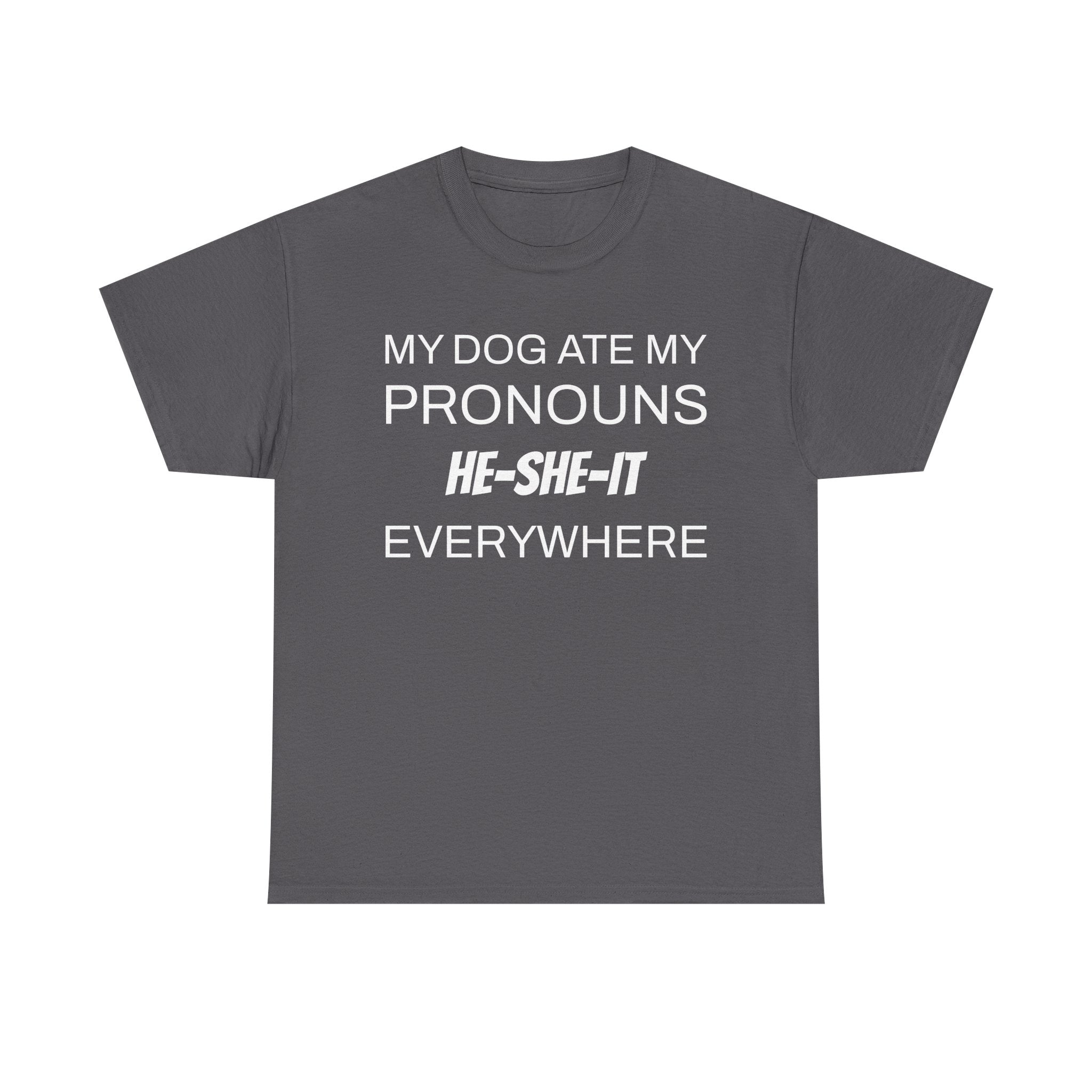 Funny Pronouns T-Shirt, Trendy LGBTQ+ Pride Tee, Casual Wear, Everyday Statement Top