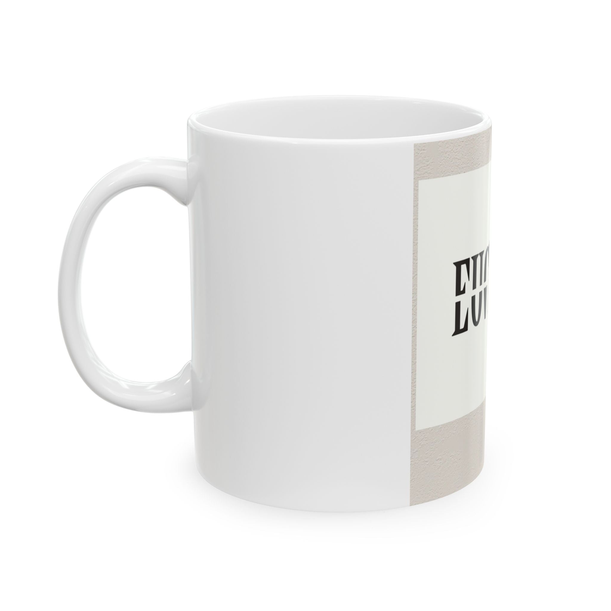 Ceramic Mug — 'Love You'