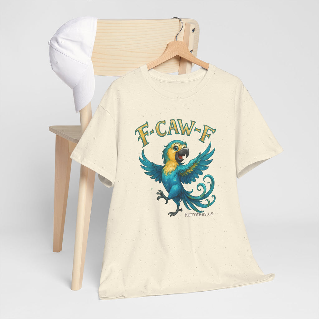 Parrot 'F-CAW-F' Graphic Tee