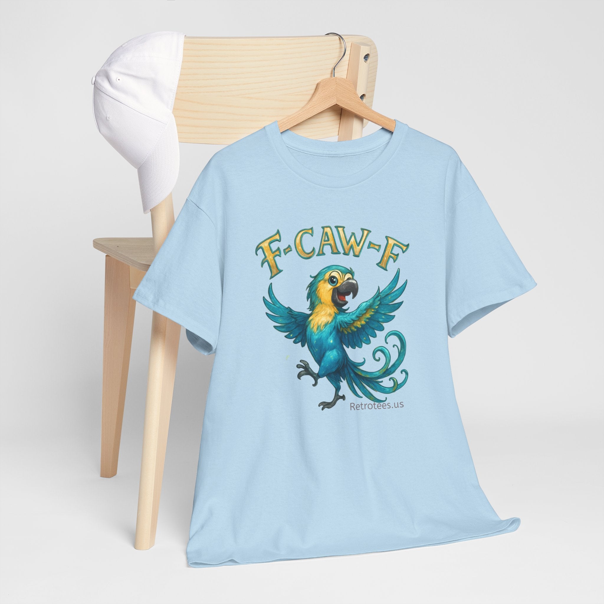 Parrot 'F-CAW-F' Graphic Tee