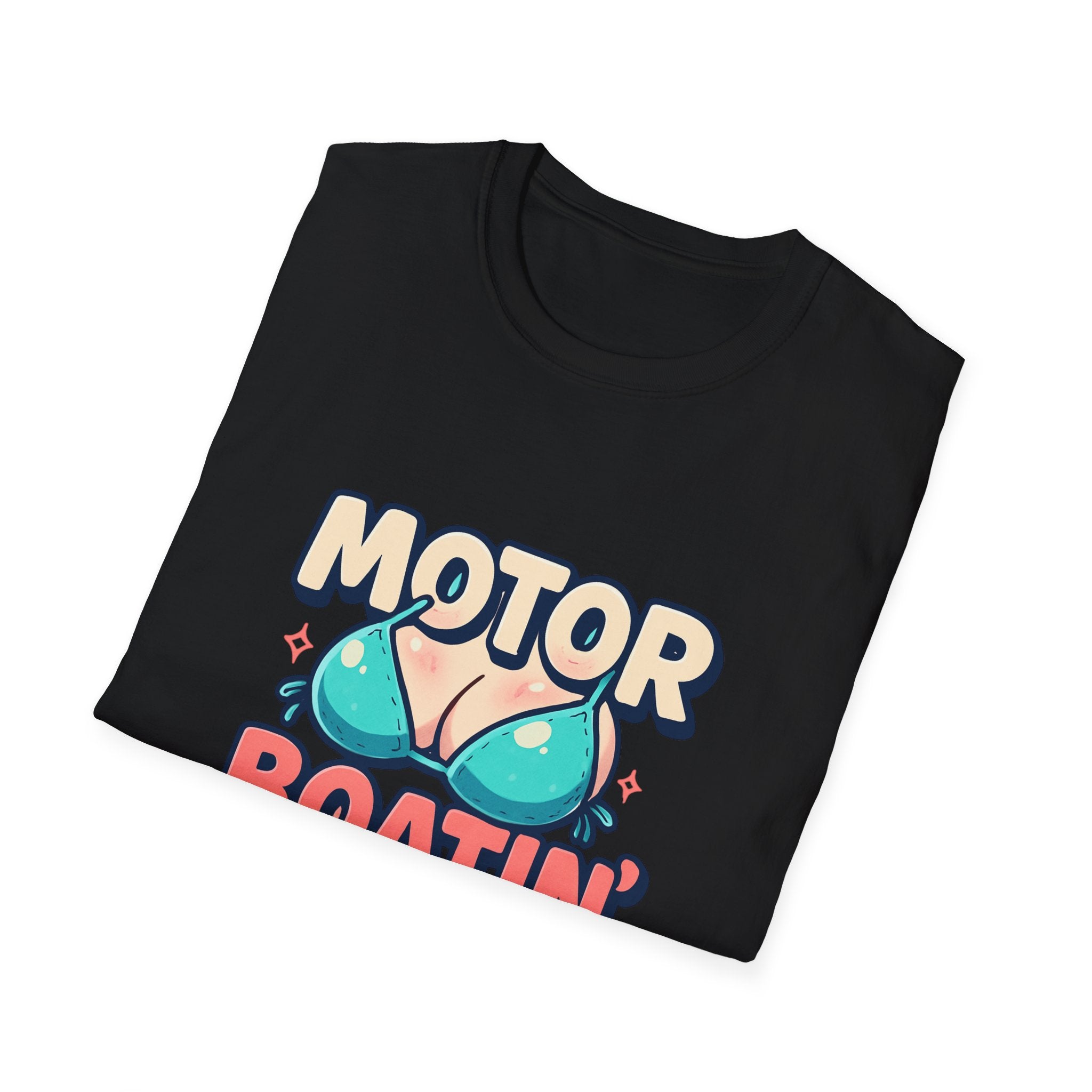 Motor Boatin' Unisex Softstyle T-Shirt