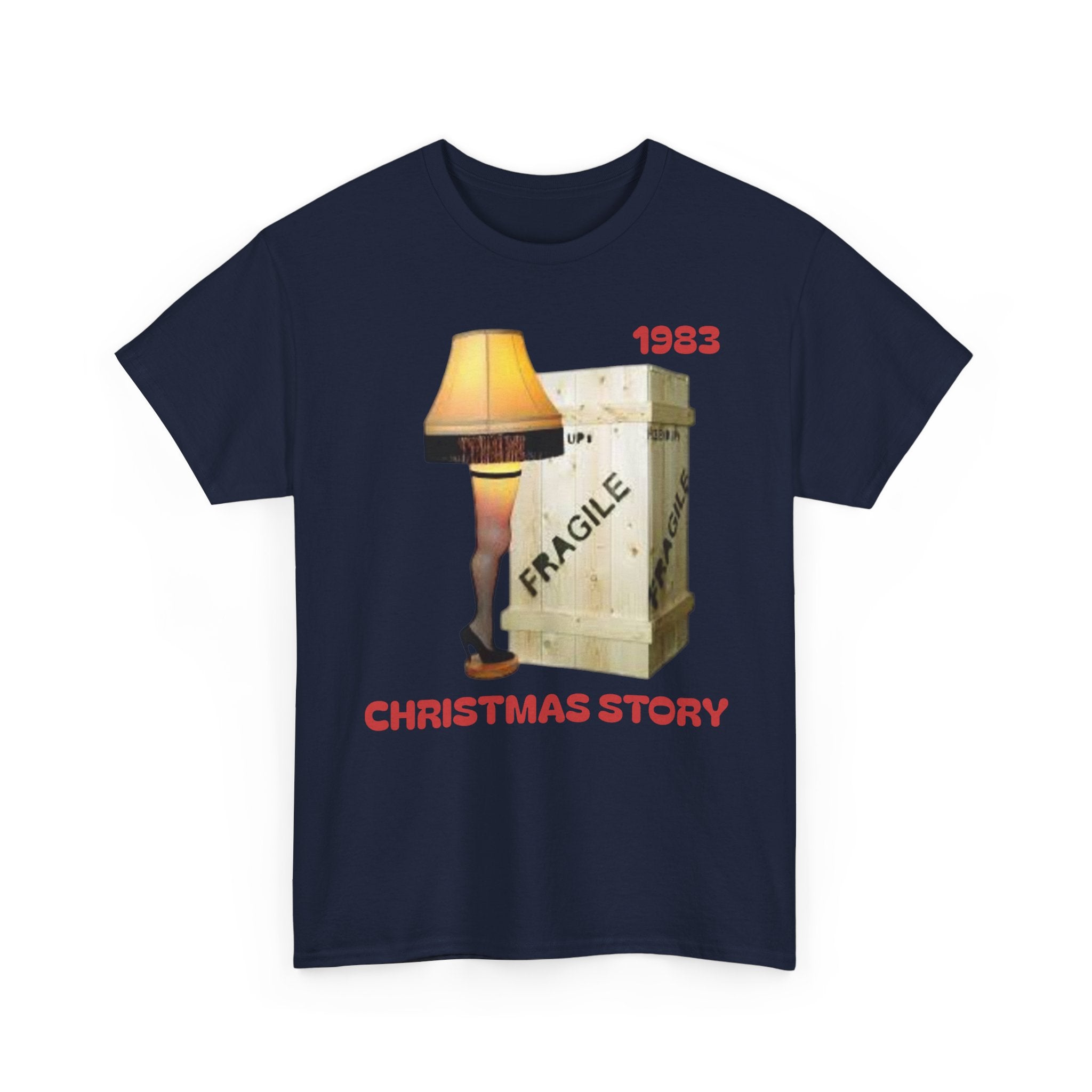 Christmas Story — 1983 Leg Lamp Fragile Movie Tee