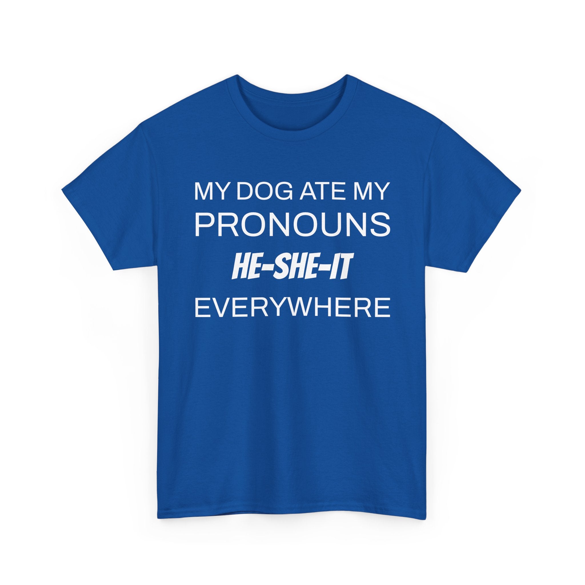 Funny Pronouns T-Shirt, Trendy LGBTQ+ Pride Tee, Casual Wear, Everyday Statement Top