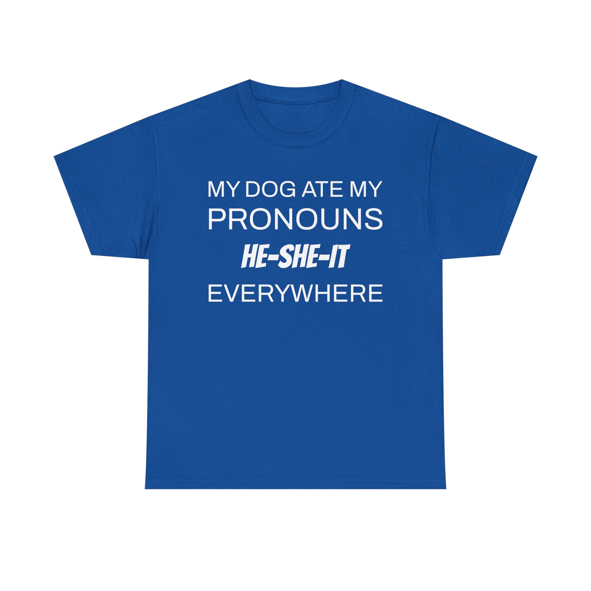 Funny Pronouns T-Shirt, Trendy LGBTQ+ Pride Tee, Casual Wear, Everyday Statement Top