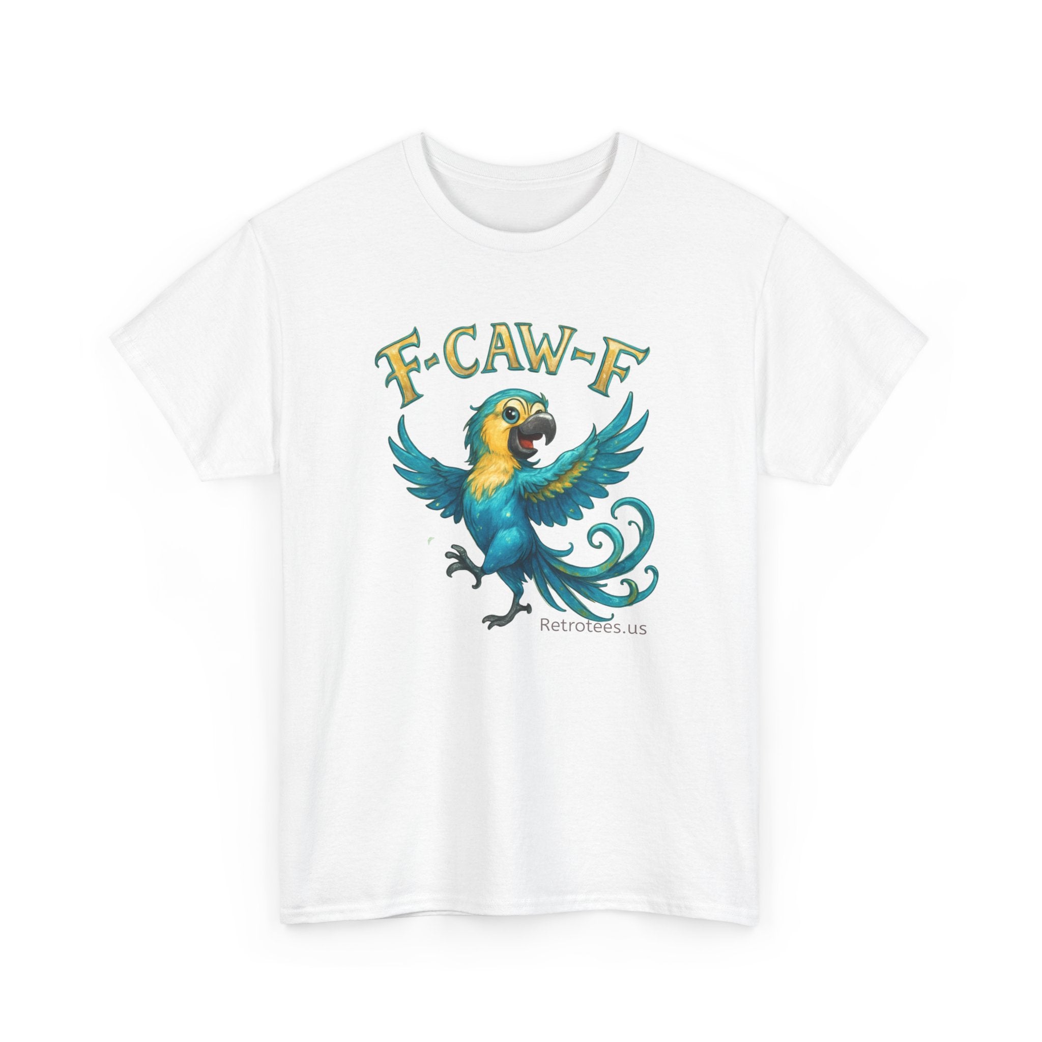 Parrot 'F-CAW-F' Graphic Tee