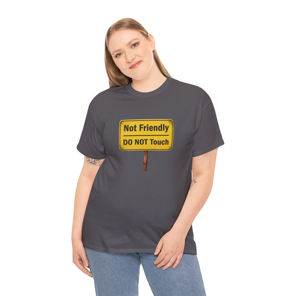 Not Friendly - Heavy Cotton Tee