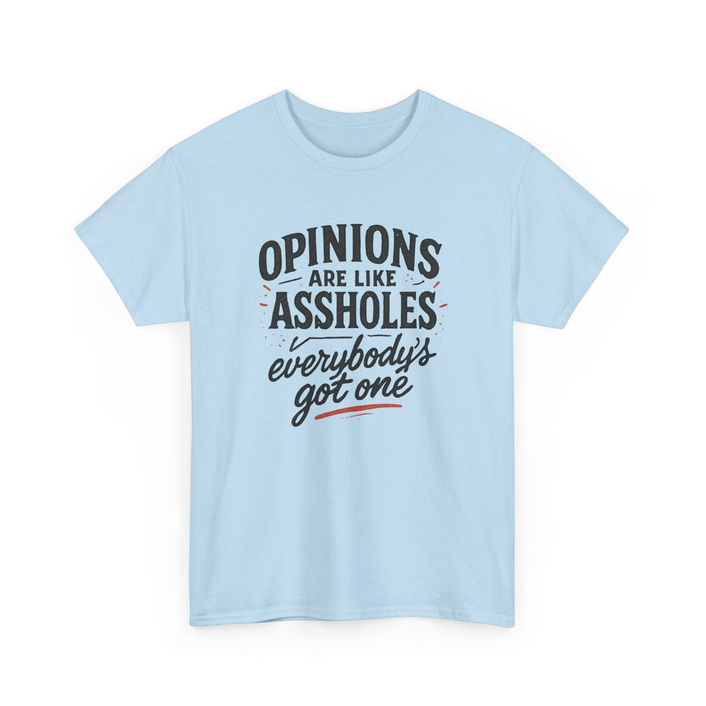 Opinions are like ...holes