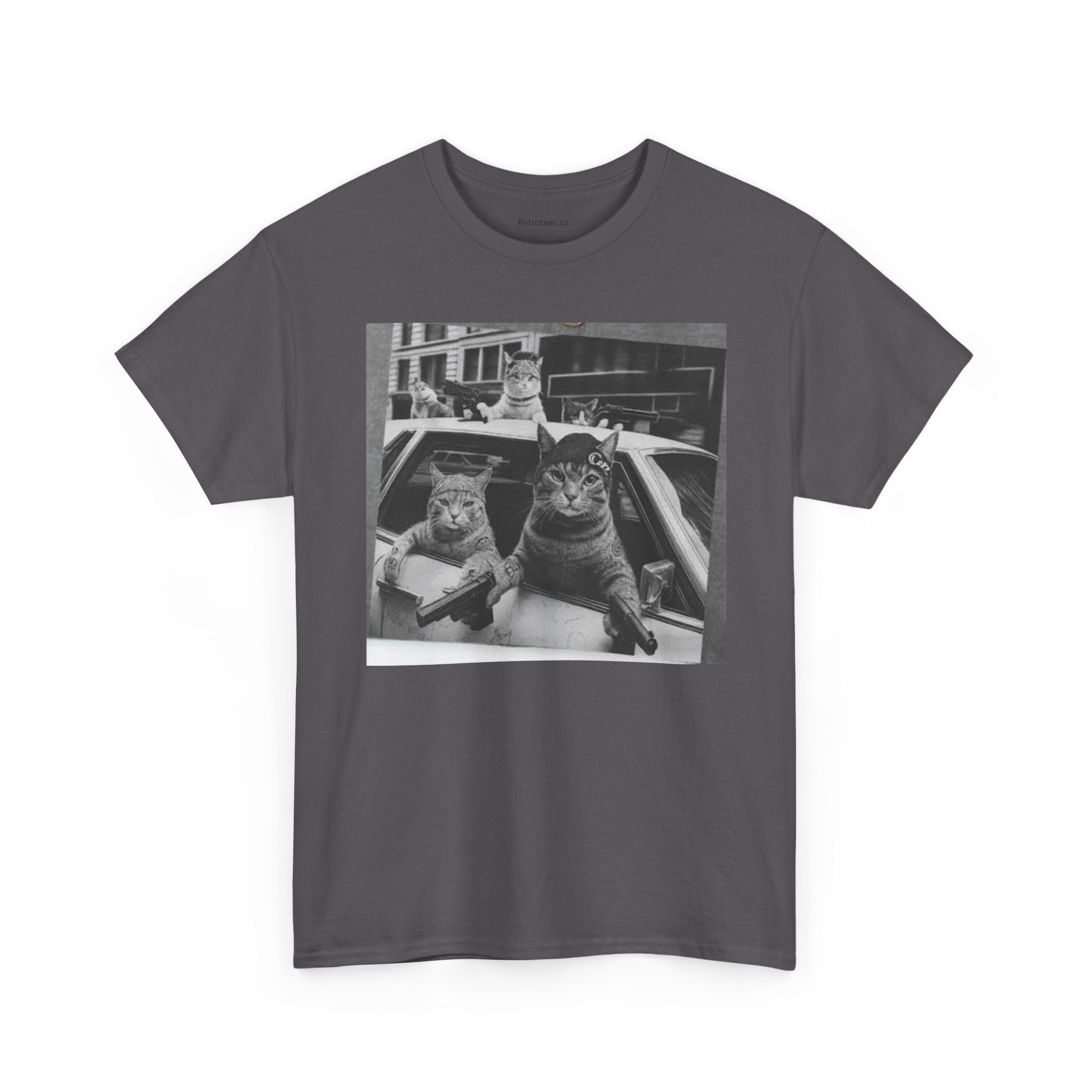 Cat Gang-Heavy Cotton Tee