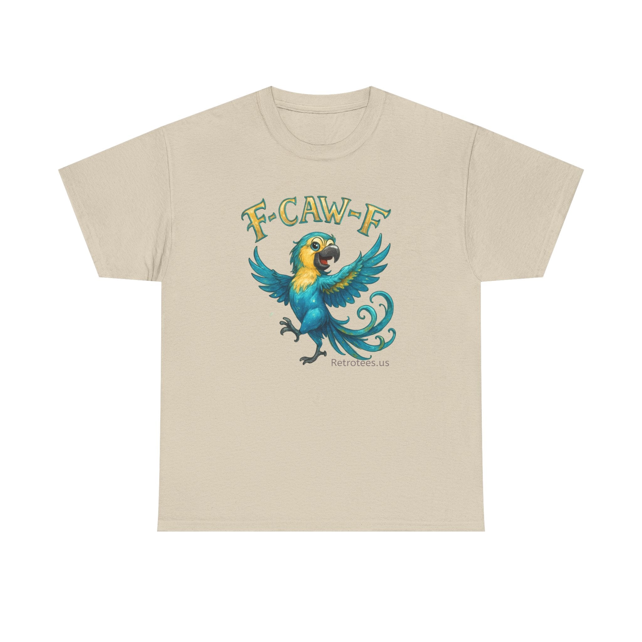 Parrot 'F-CAW-F' Graphic Tee