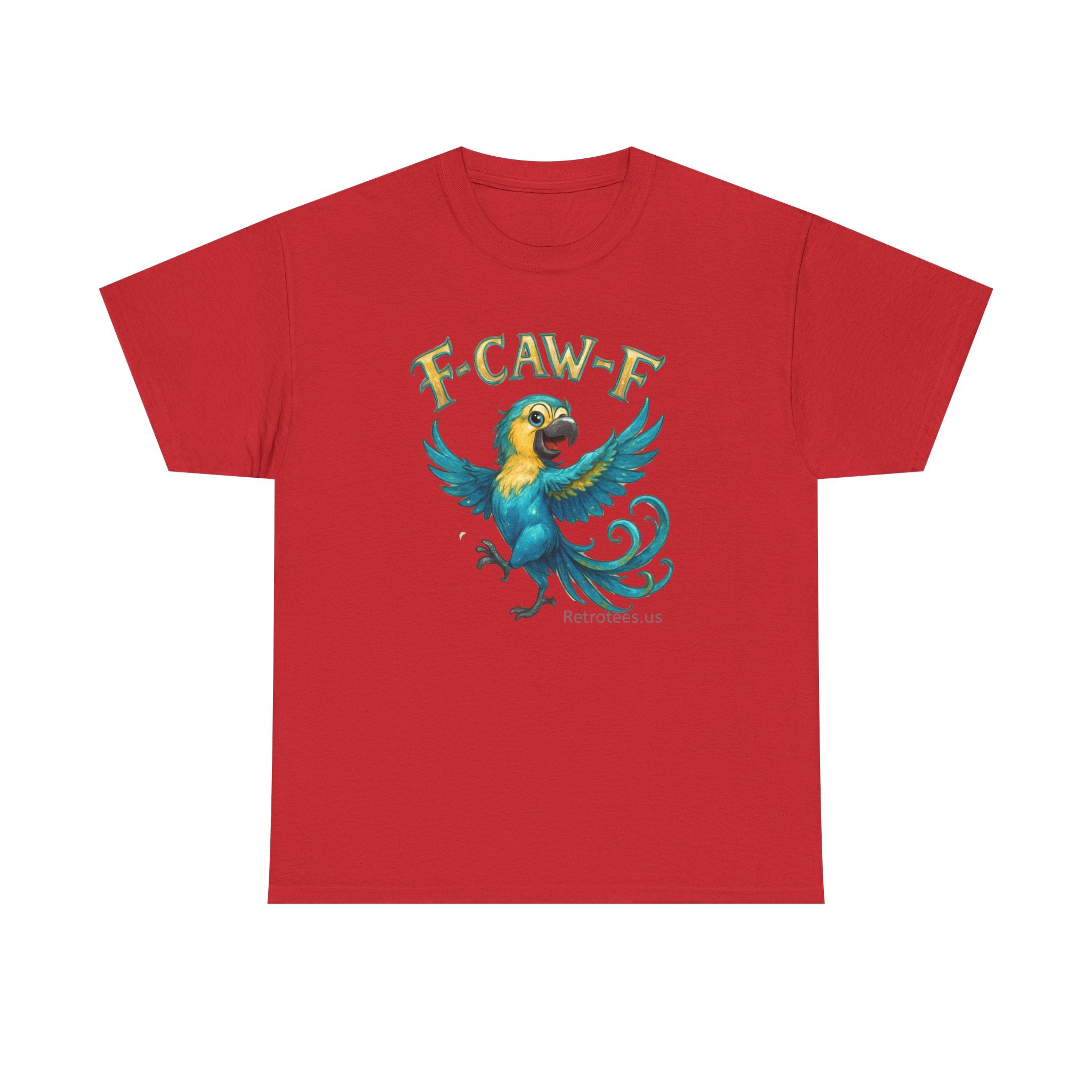 Parrot 'F-CAW-F' Graphic Tee