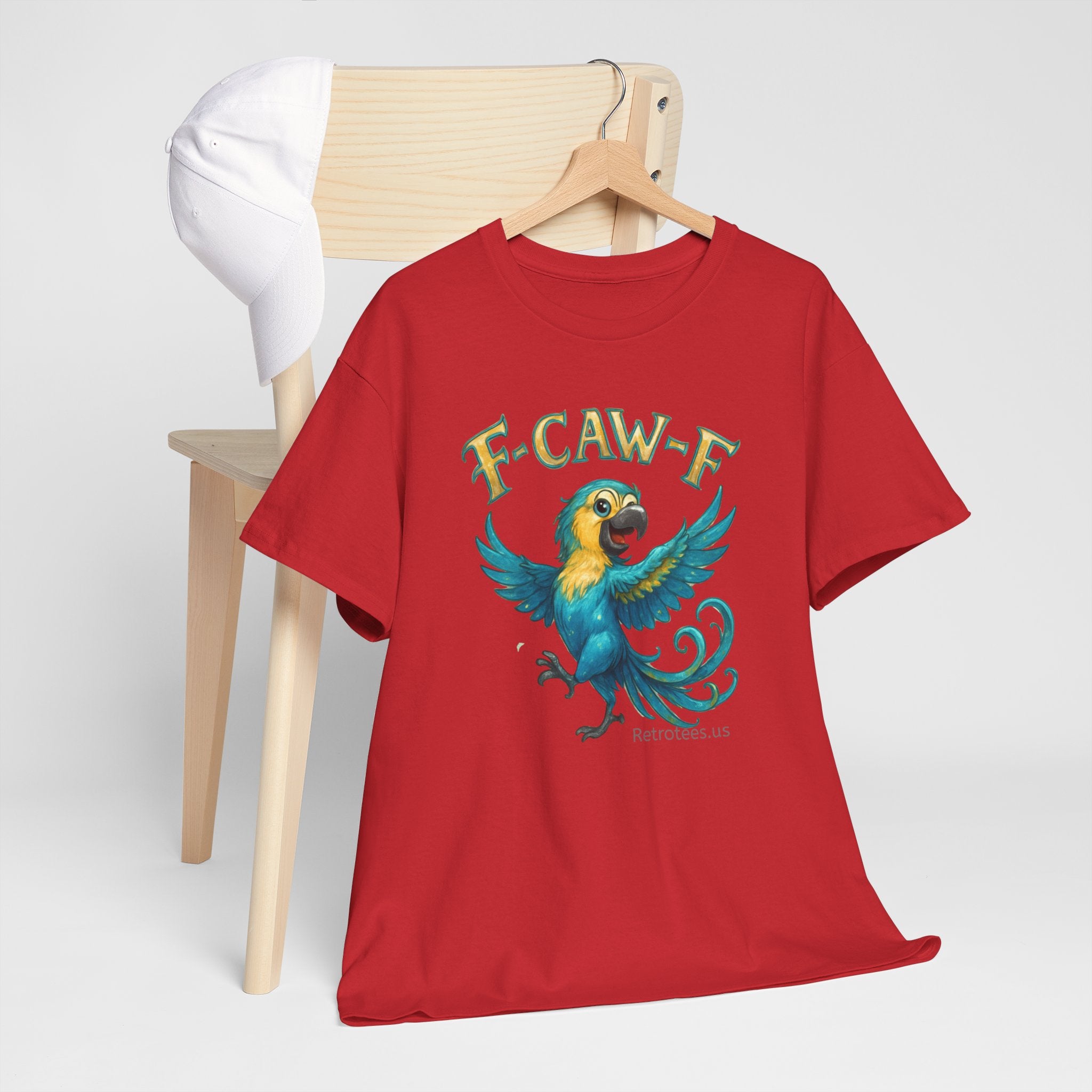 Parrot 'F-CAW-F' Graphic Tee