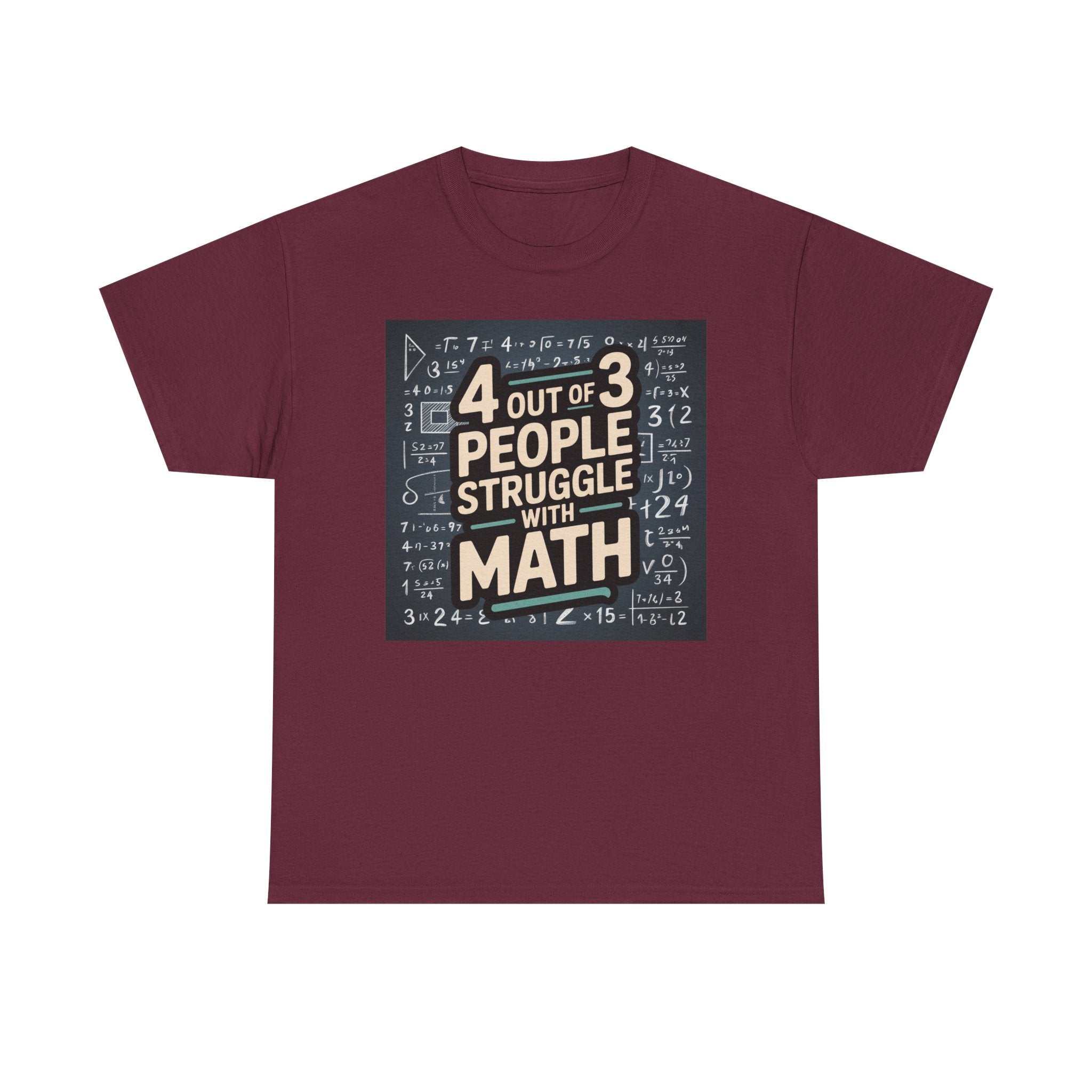Funny Math T-Shirt, Perfect Gift for Teacher Appreciation, Back to School, Math Enthusiasts, Casual Wear, Humor Tee