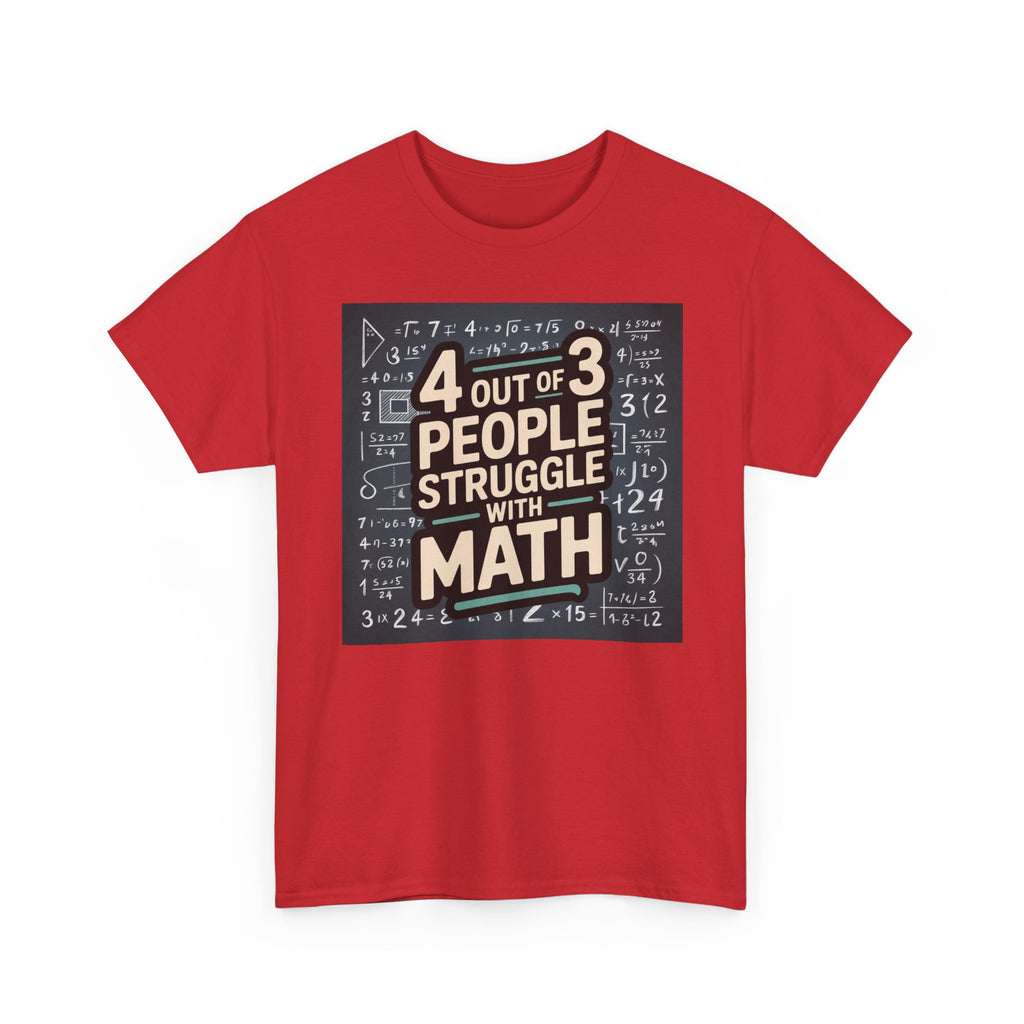 Funny Math T-Shirt, Perfect Gift for Teacher Appreciation, Back to School, Math Enthusiasts, Casual Wear, Humor Tee