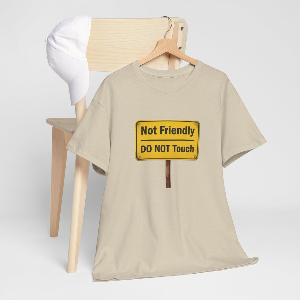 Not Friendly - Heavy Cotton Tee