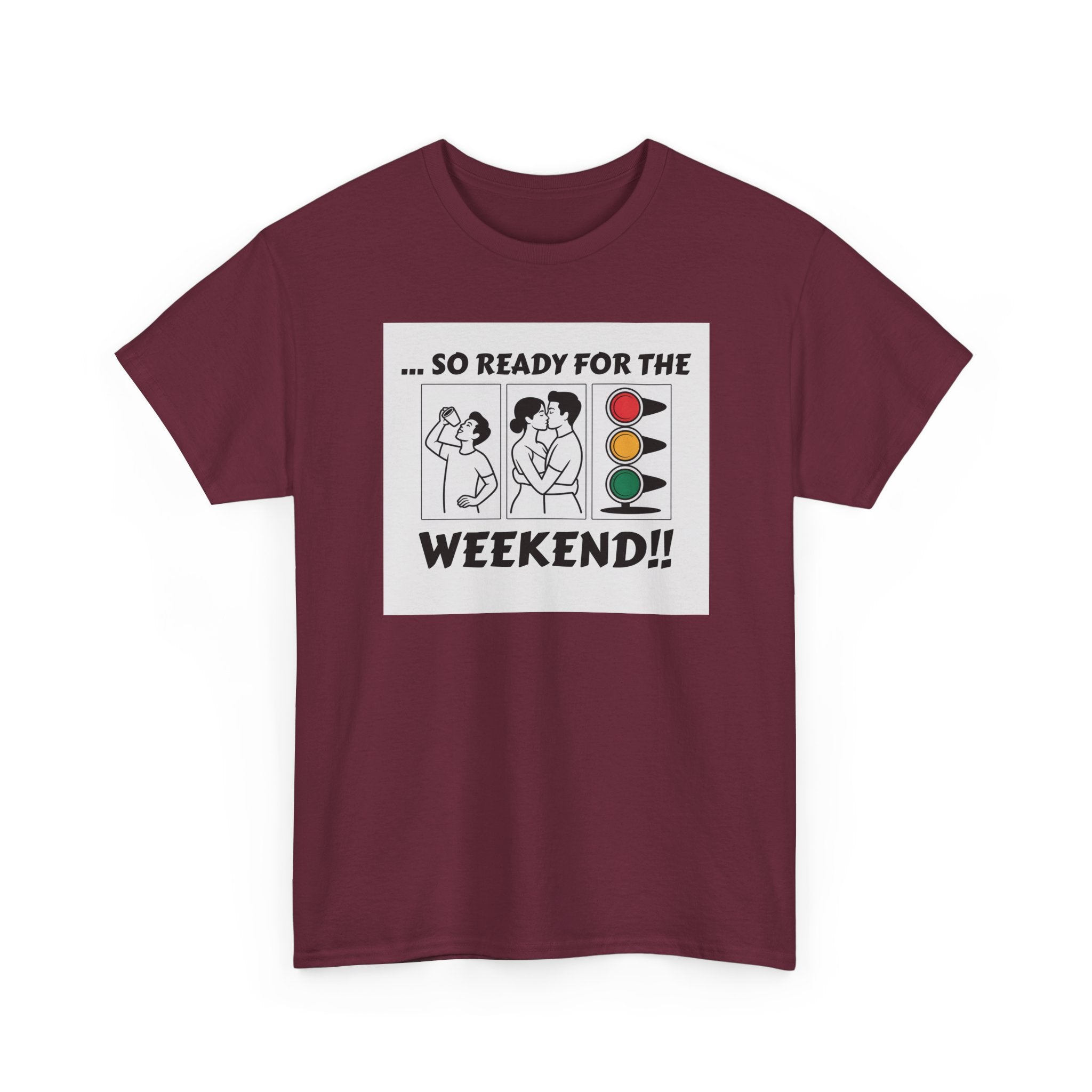 Weekend Vibes Unisex Heavy Cotton Tee