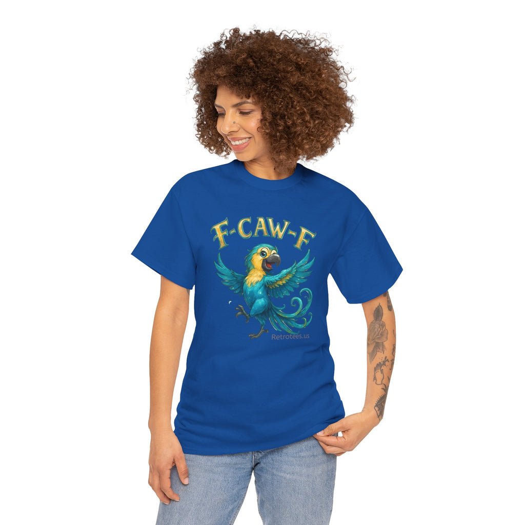 Parrot 'F-CAW-F' Graphic Tee