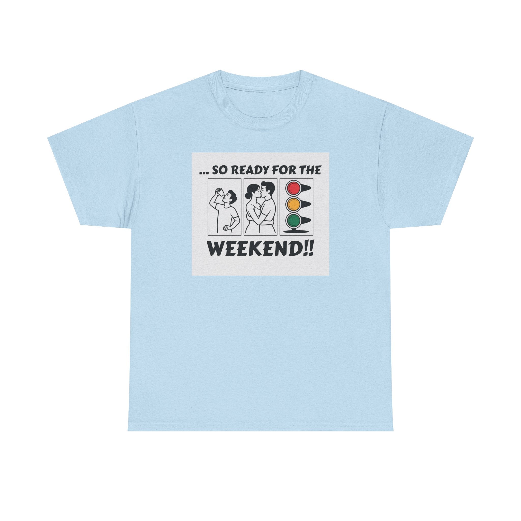 Weekend Vibes Unisex Heavy Cotton Tee
