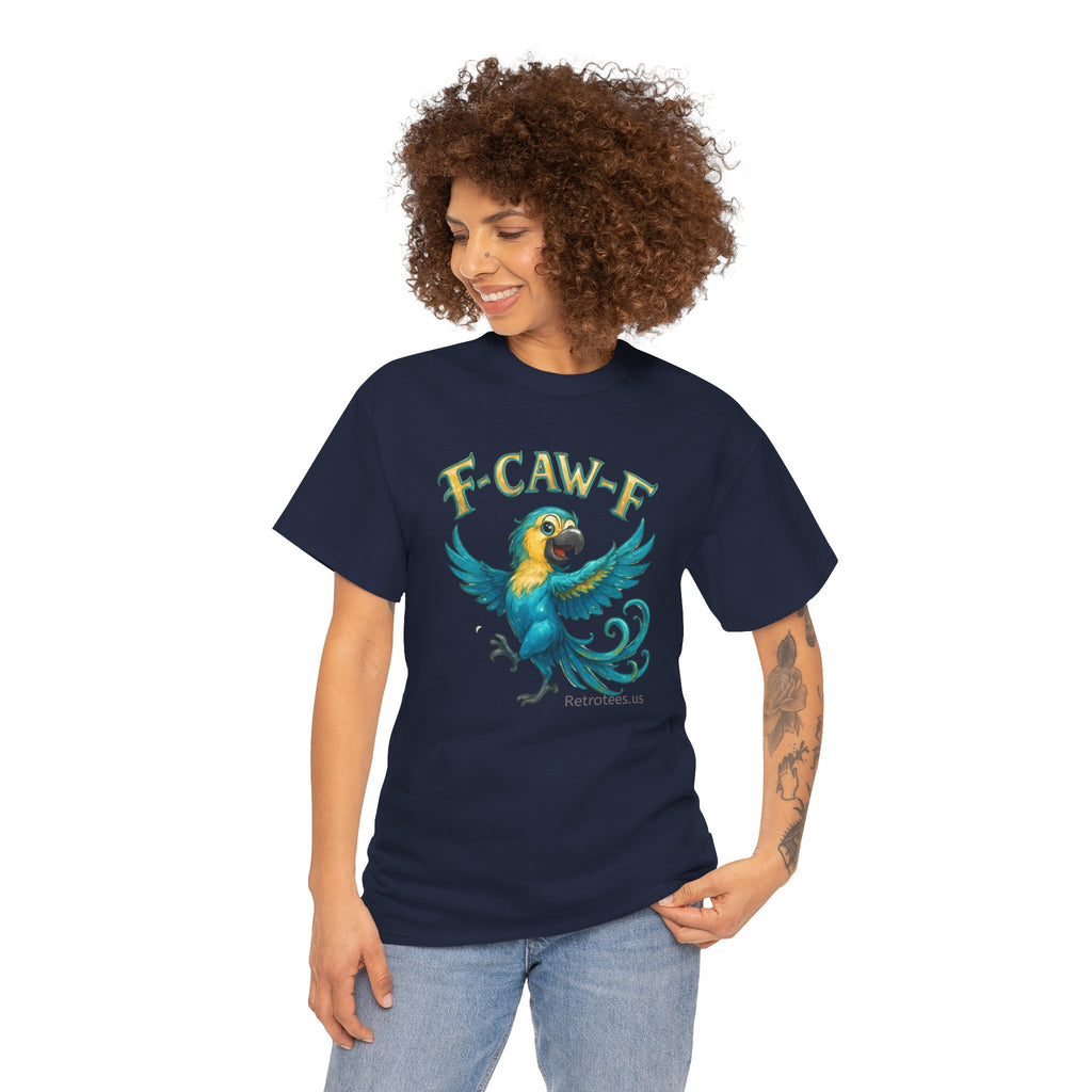 Parrot 'F-CAW-F' Graphic Tee