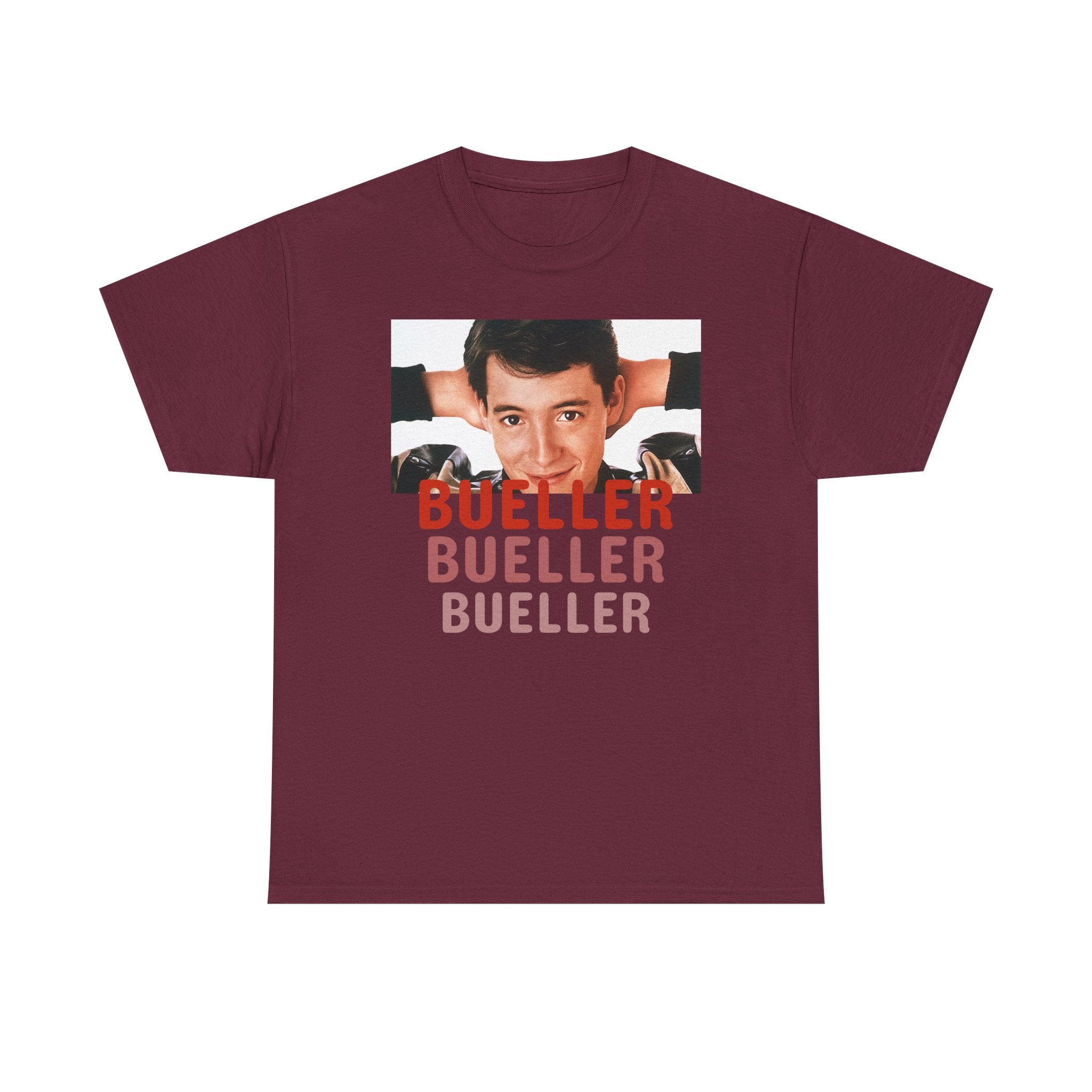 Ferris Bueller's Day Off Tee, Unisex Cotton Tee, Retro Movie Shirt, Fun Casual Wear, Gift for Movie Lovers