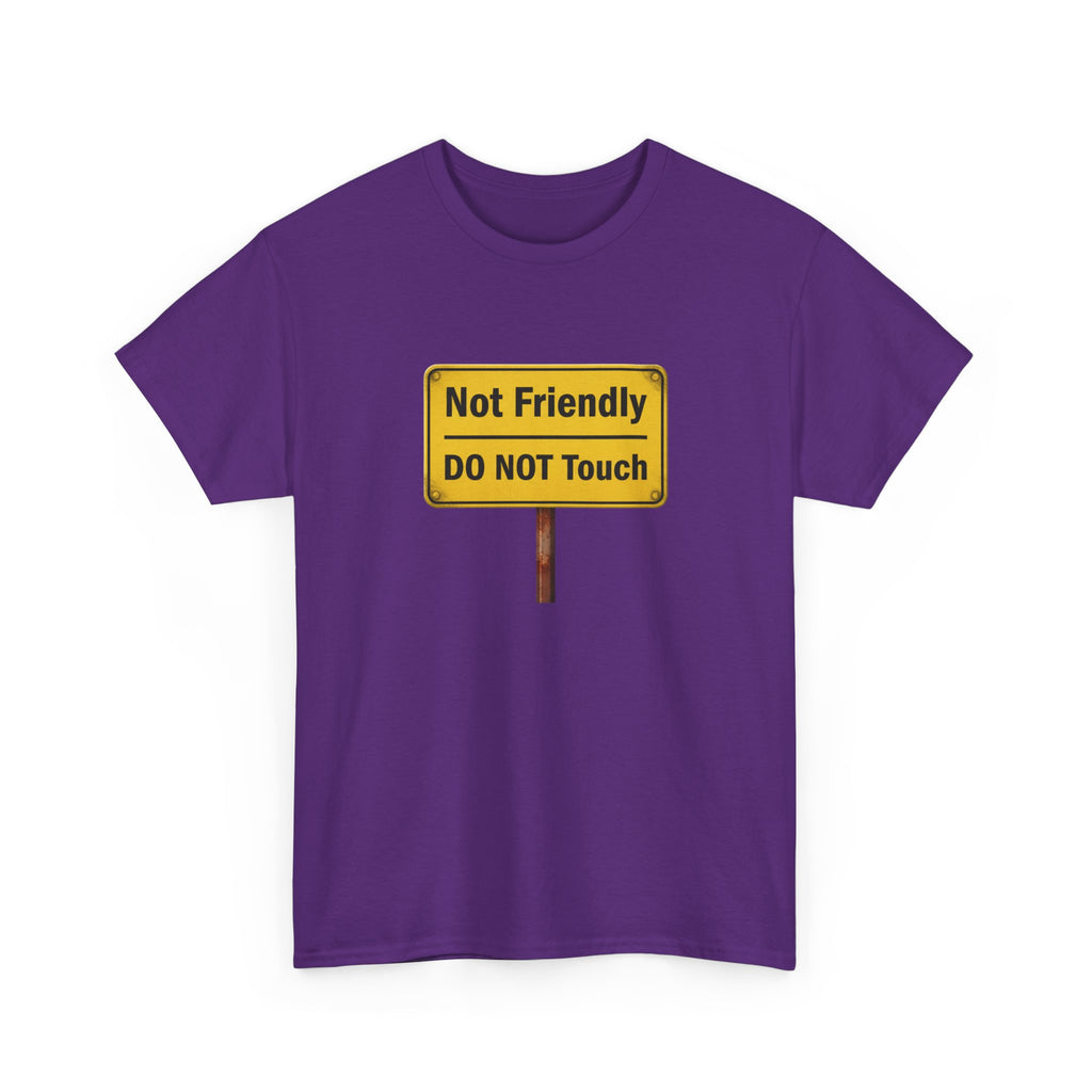 Not Friendly - Heavy Cotton Tee