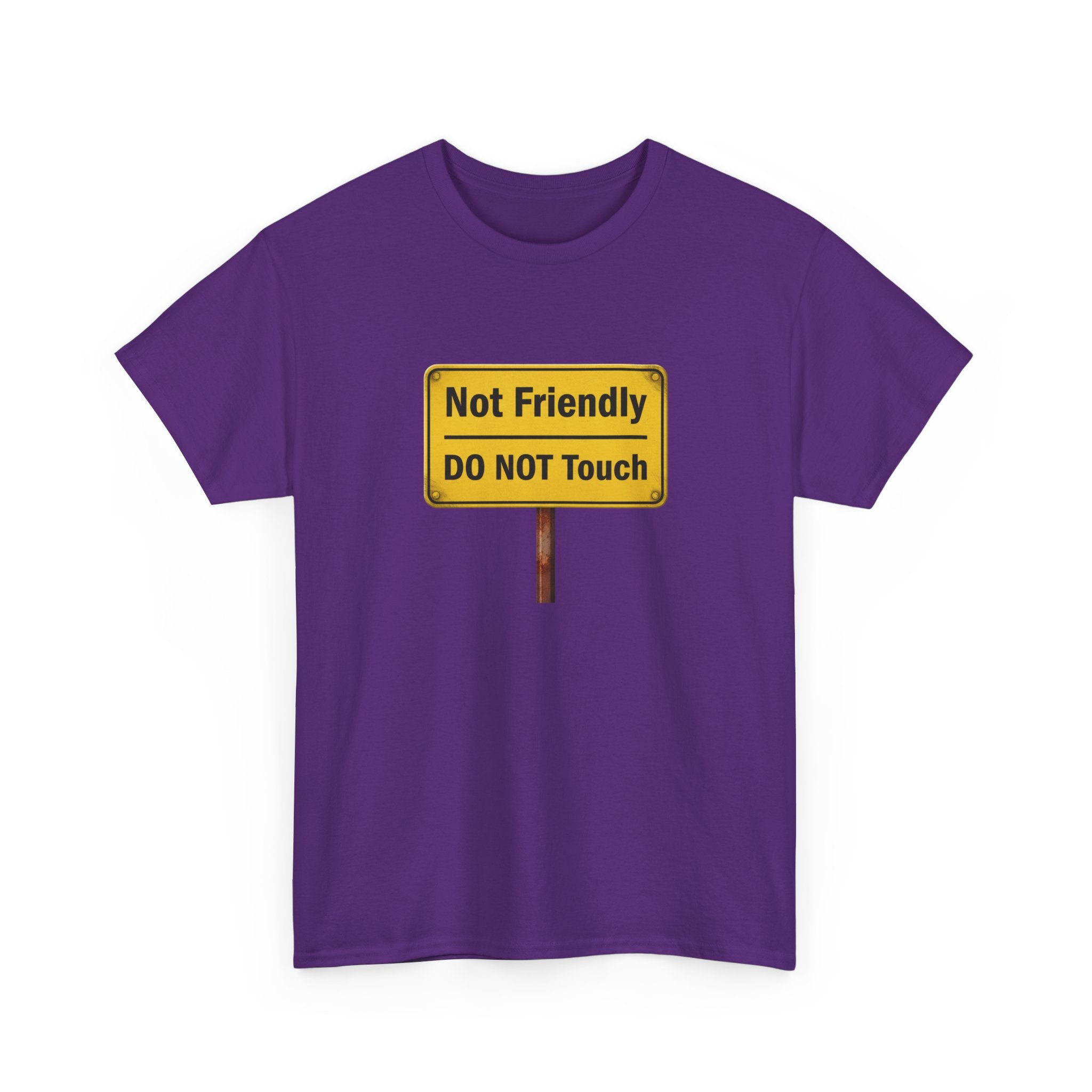 Not Friendly - Heavy Cotton Tee