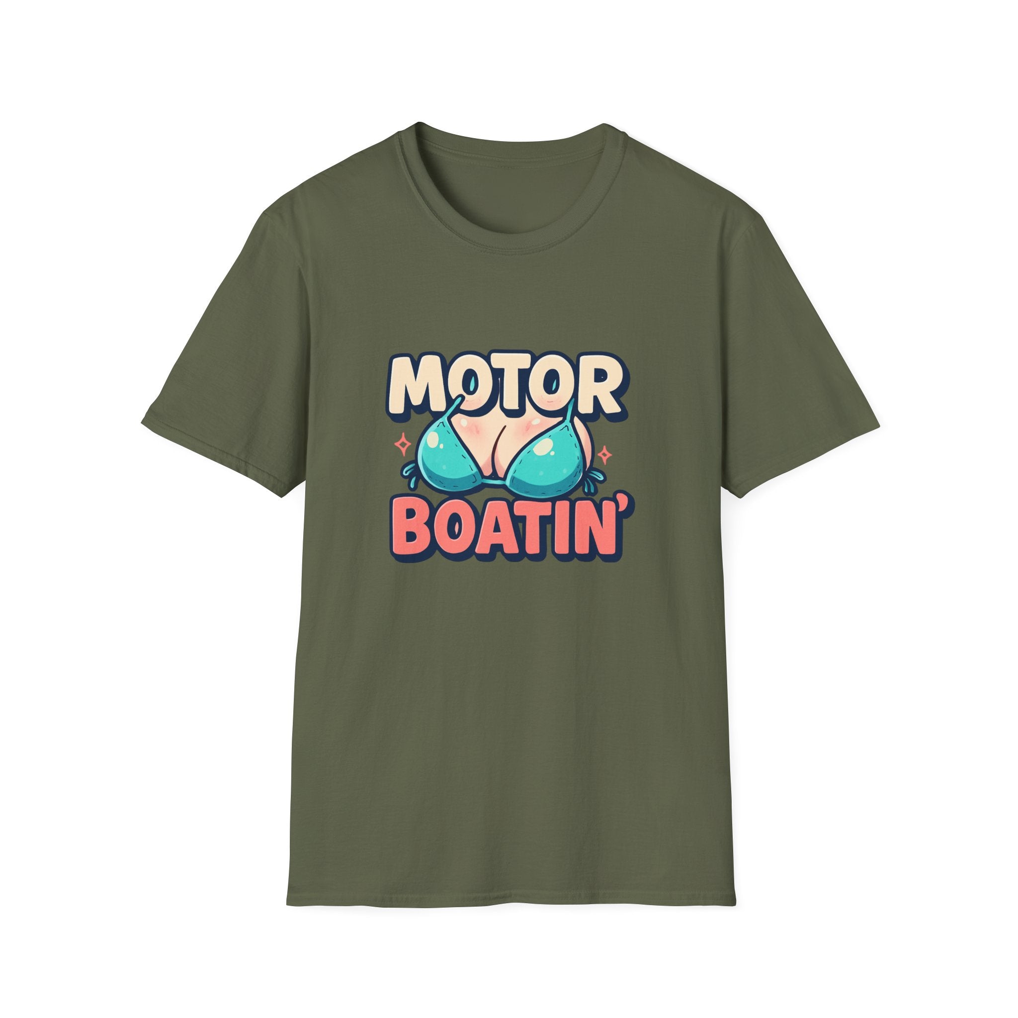 Motor Boatin' Unisex Softstyle T-Shirt