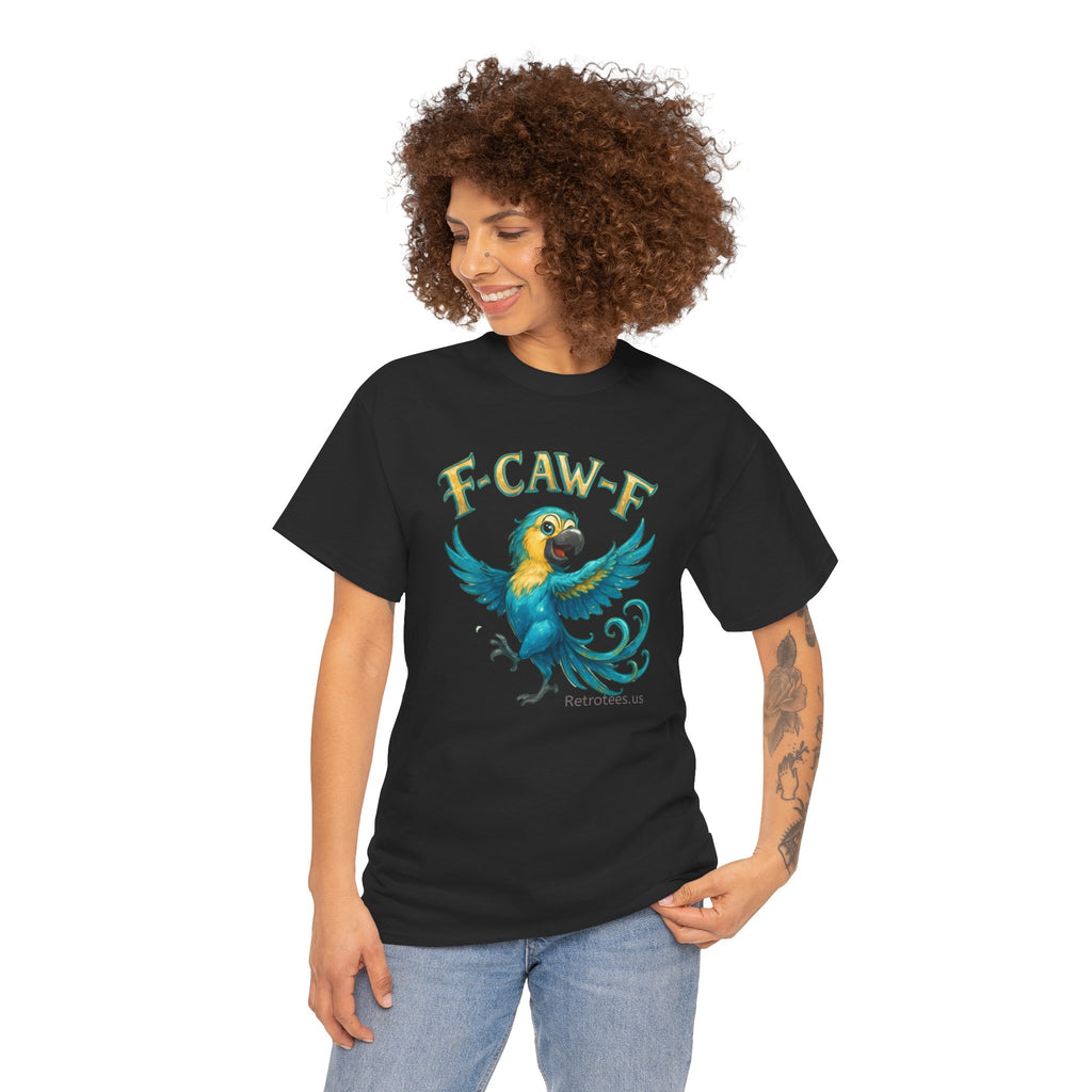 Parrot 'F-CAW-F' Graphic Tee